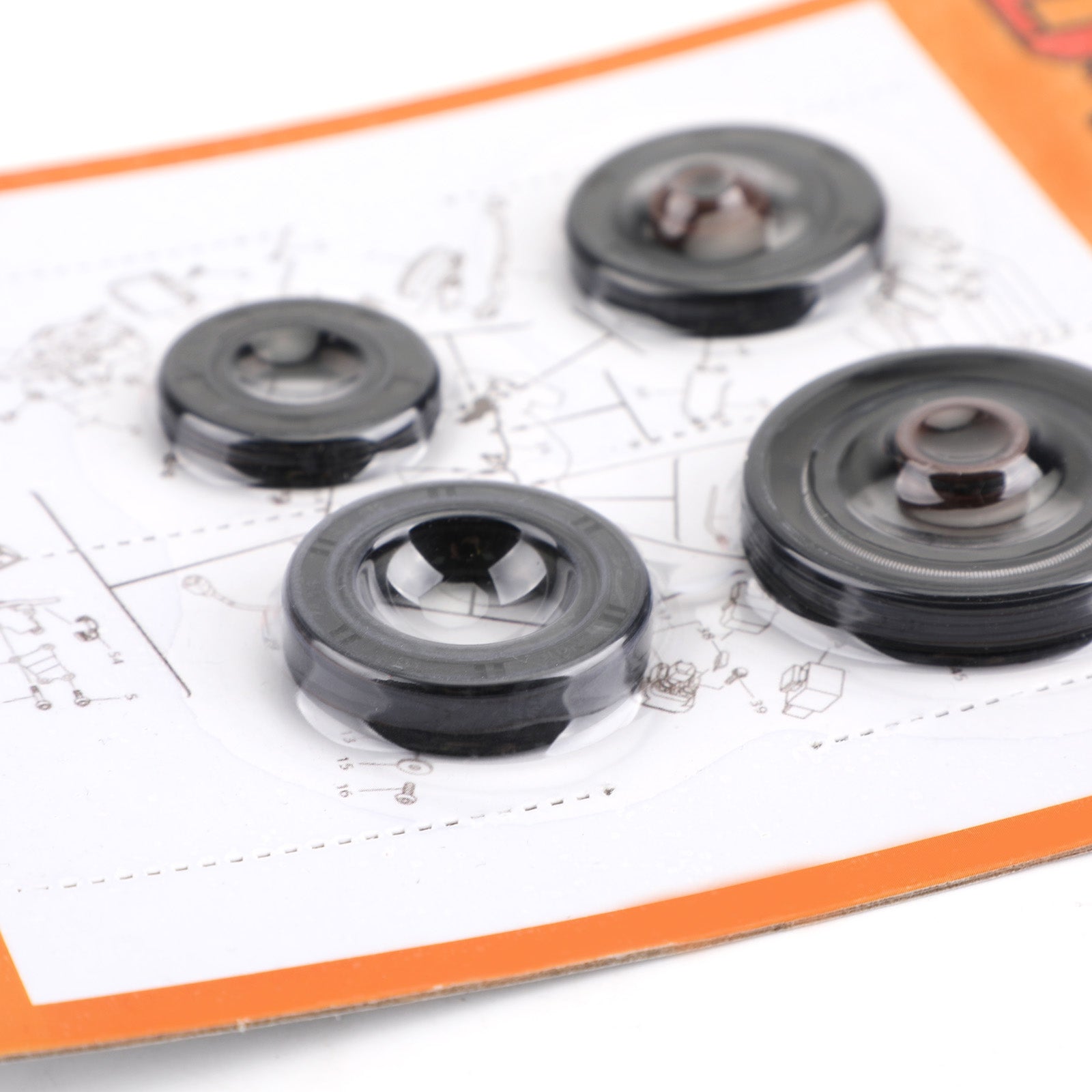 79-16ホンダCRF100F XR100 XR100R XL100Sエンジンオイルシールキットセット6PCS SEALS91203-035-005 91204-286-003 91202-436-004 91203-436-004