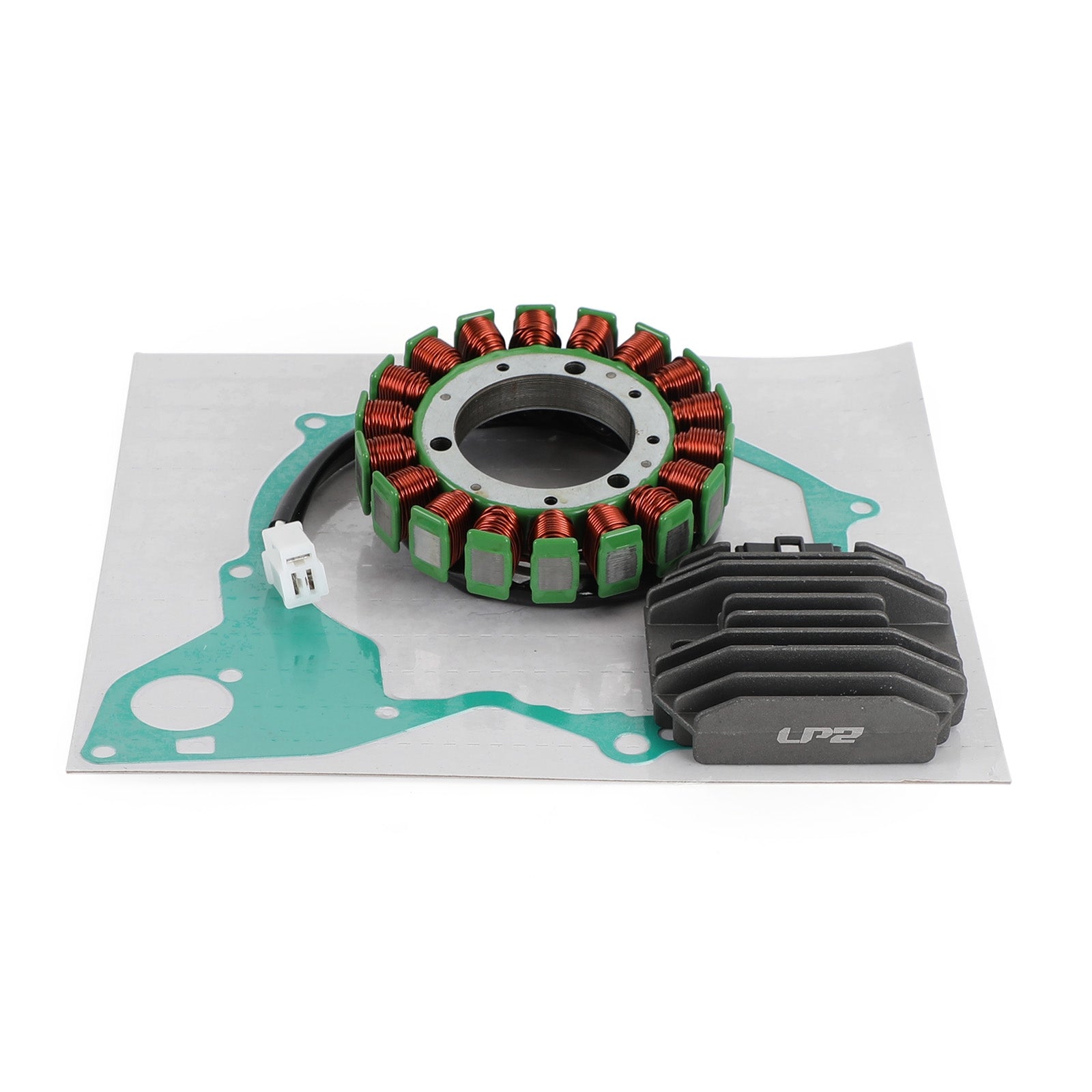 Regulator Stator Coil Gasket Kit For Yamaha XVS 650 400 Drag Star 1996-2000 Generic Fedex Express Shipping