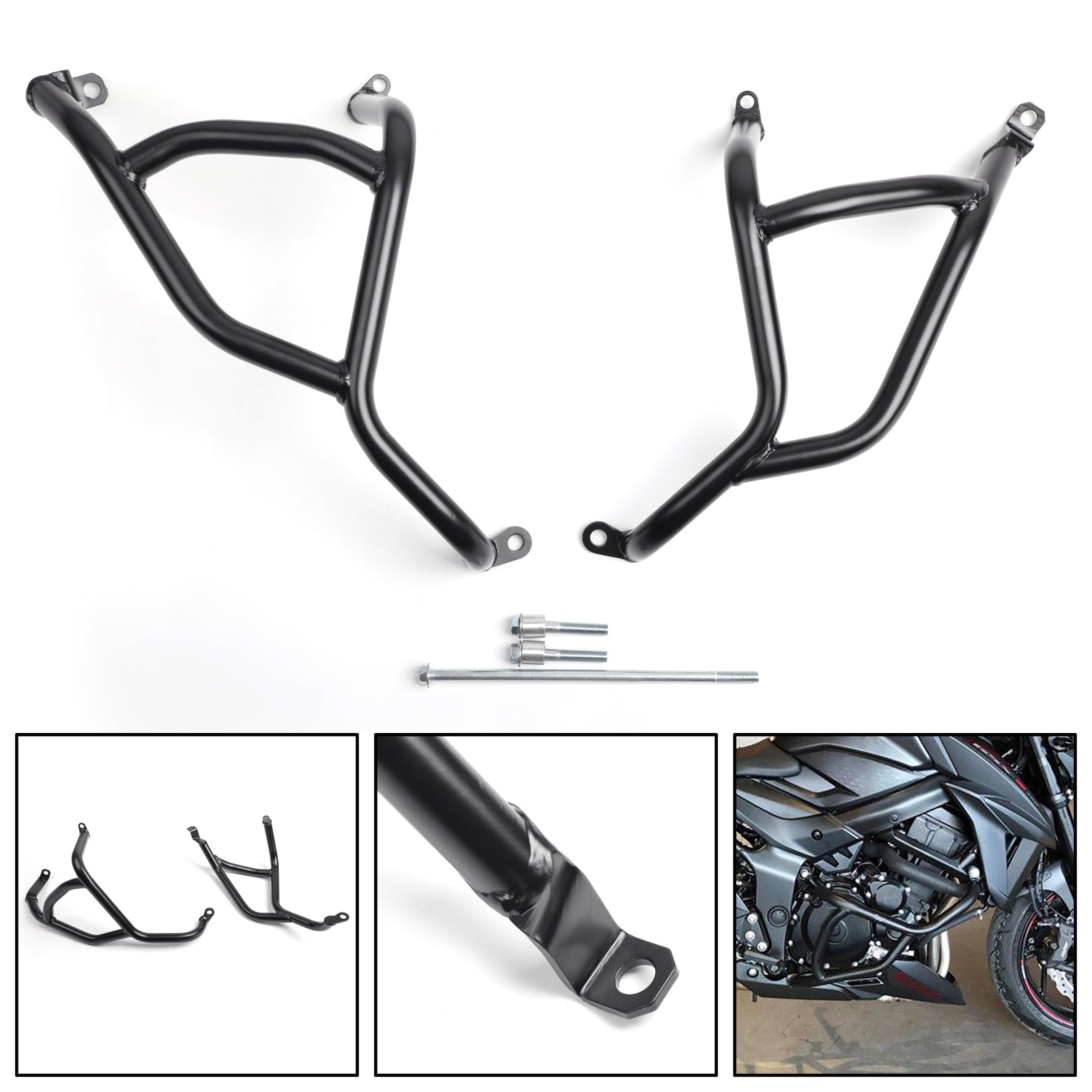 Crash Bar Engine Bumper Frame Guard Protector fits Suzuki GSXS GSX-S 750 2017