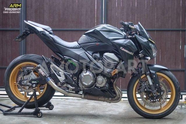 Amotopart Kawasaki 2017-2019 Z900 Gloss Black Fairing Kit