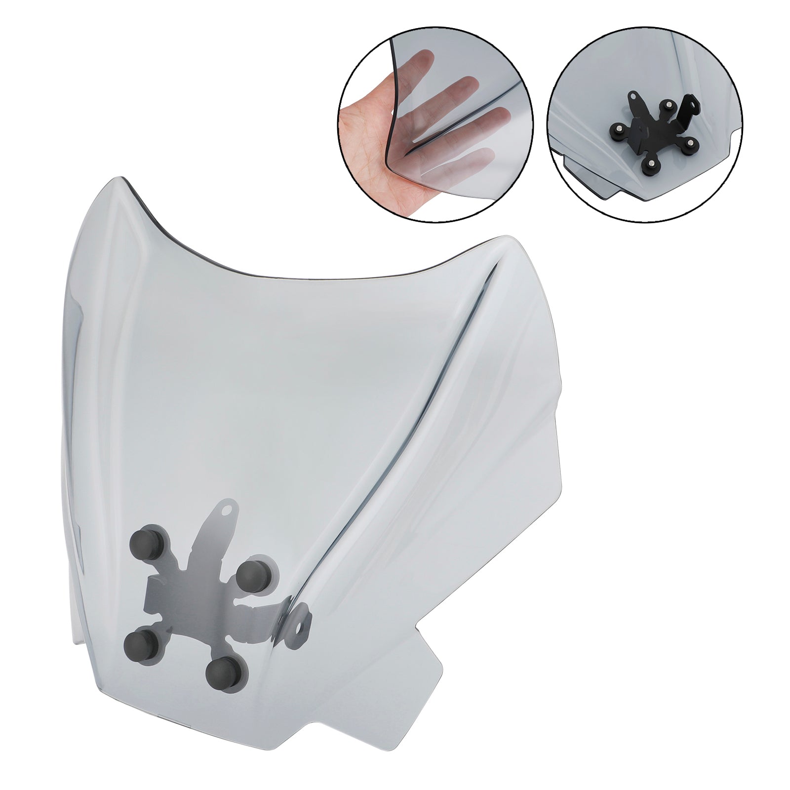 ABS-Motorrad-Windschutzscheiben-Windschutzscheibe für Honda CB650R 2019-2021 Generika