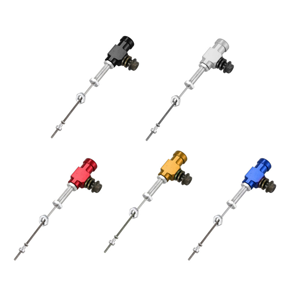 Bomba de freno de varilla de cilindro maestro de embrague hidráulico de motocicleta M10X1.25Mm aluminio genérico