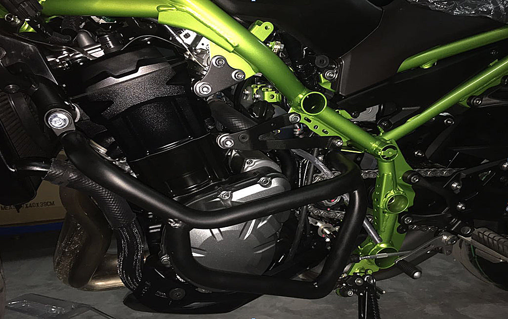 2017 Z900 Engine Guards Set Frame Sliders Protector Crash Bars Black Generic