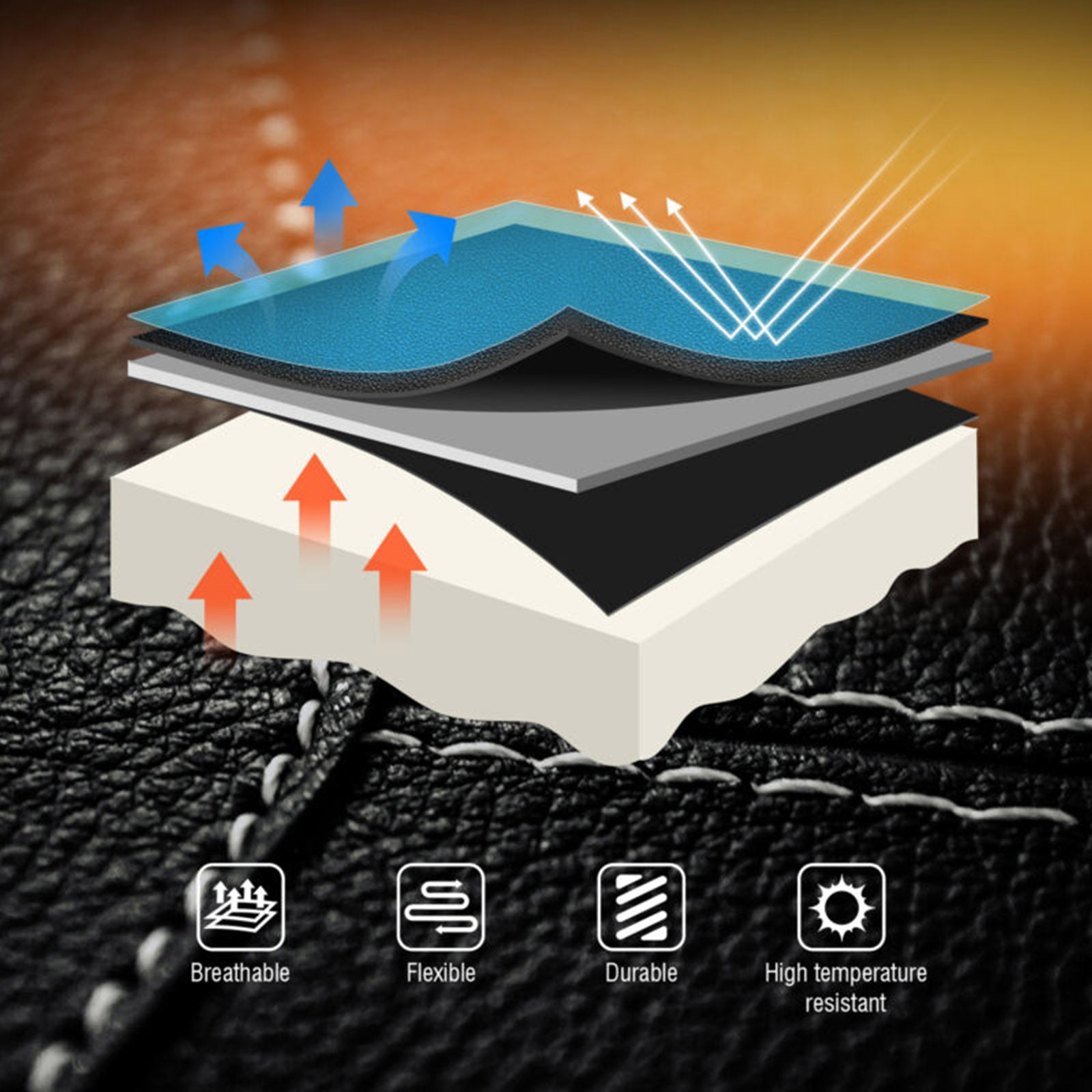 Harley Touring CVO Road Glide FLTR 2009-2021 Orange Harley řidič sedadla spolujezdce