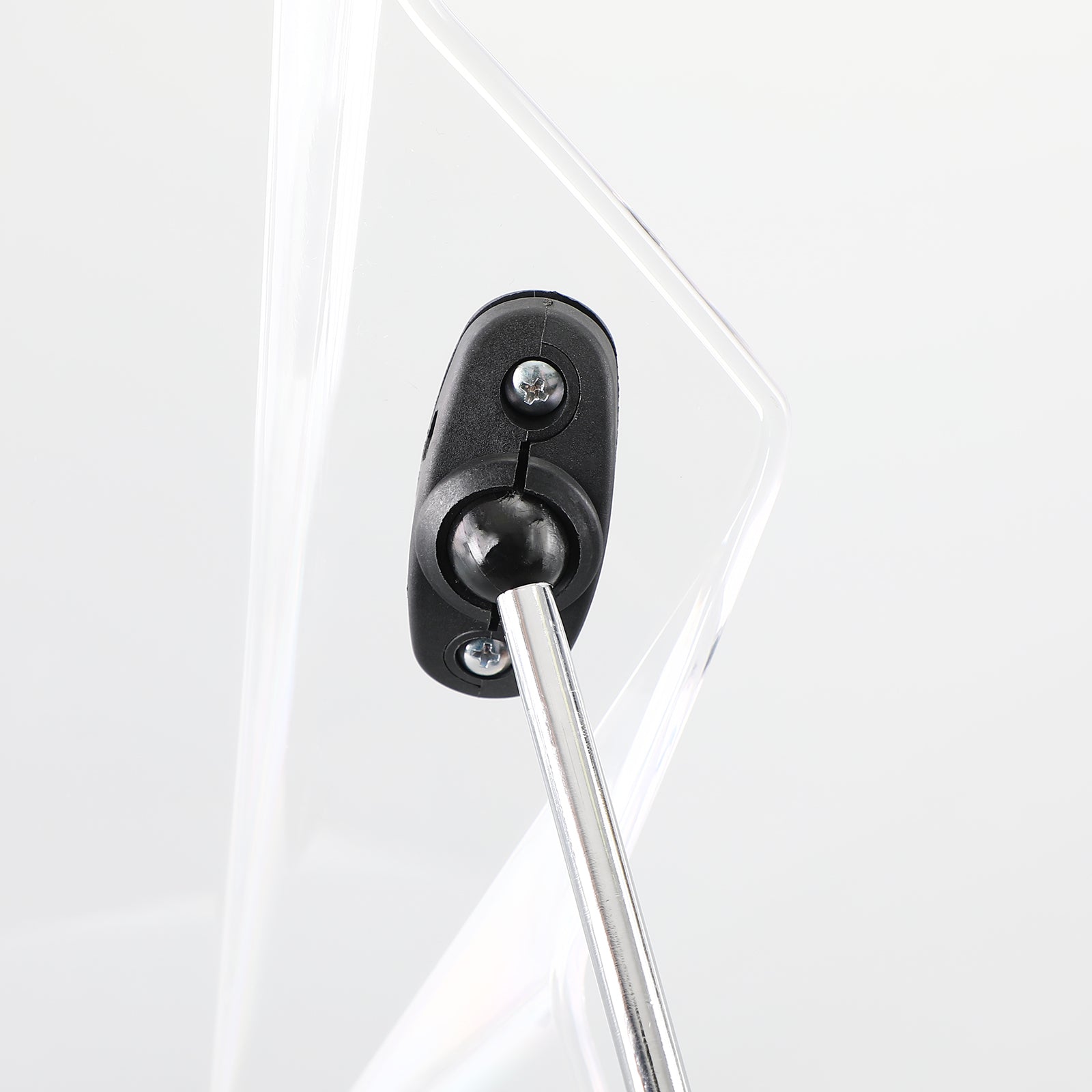 Universal Motorrad einstellbarer Windschirm Windschutzscheibe 22 mm 25 mm 28 mm Lenker Generikum