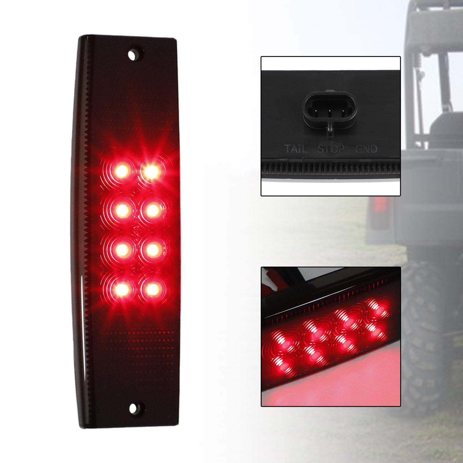 UTV achterlicht 2411450 voor Polaris Ranger 400 500 570 800 2011-2017 Generiek