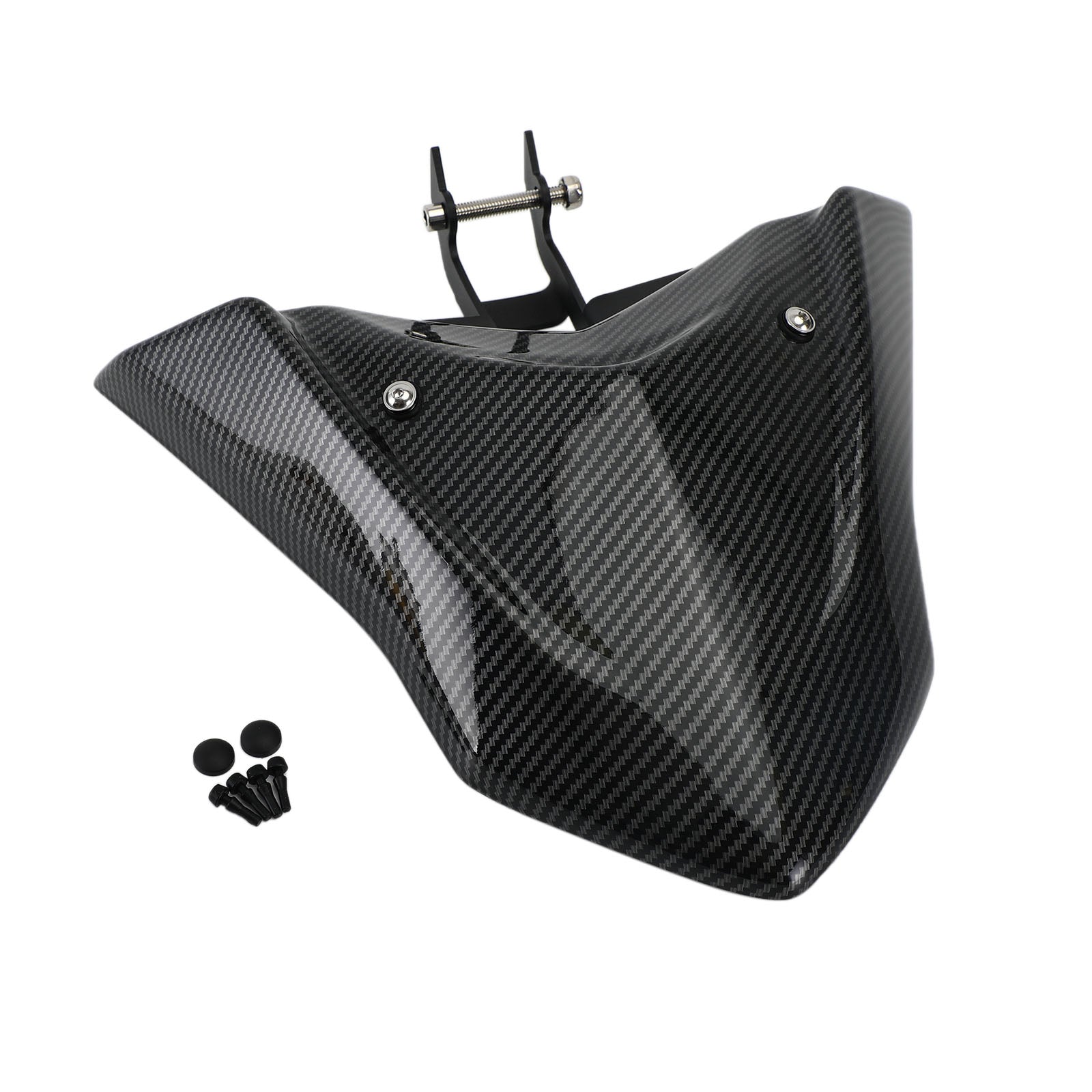 Carbon ABS FRONT FENDER Näbbförlängning Fit för Yamaha Tenere 700 2019-2022