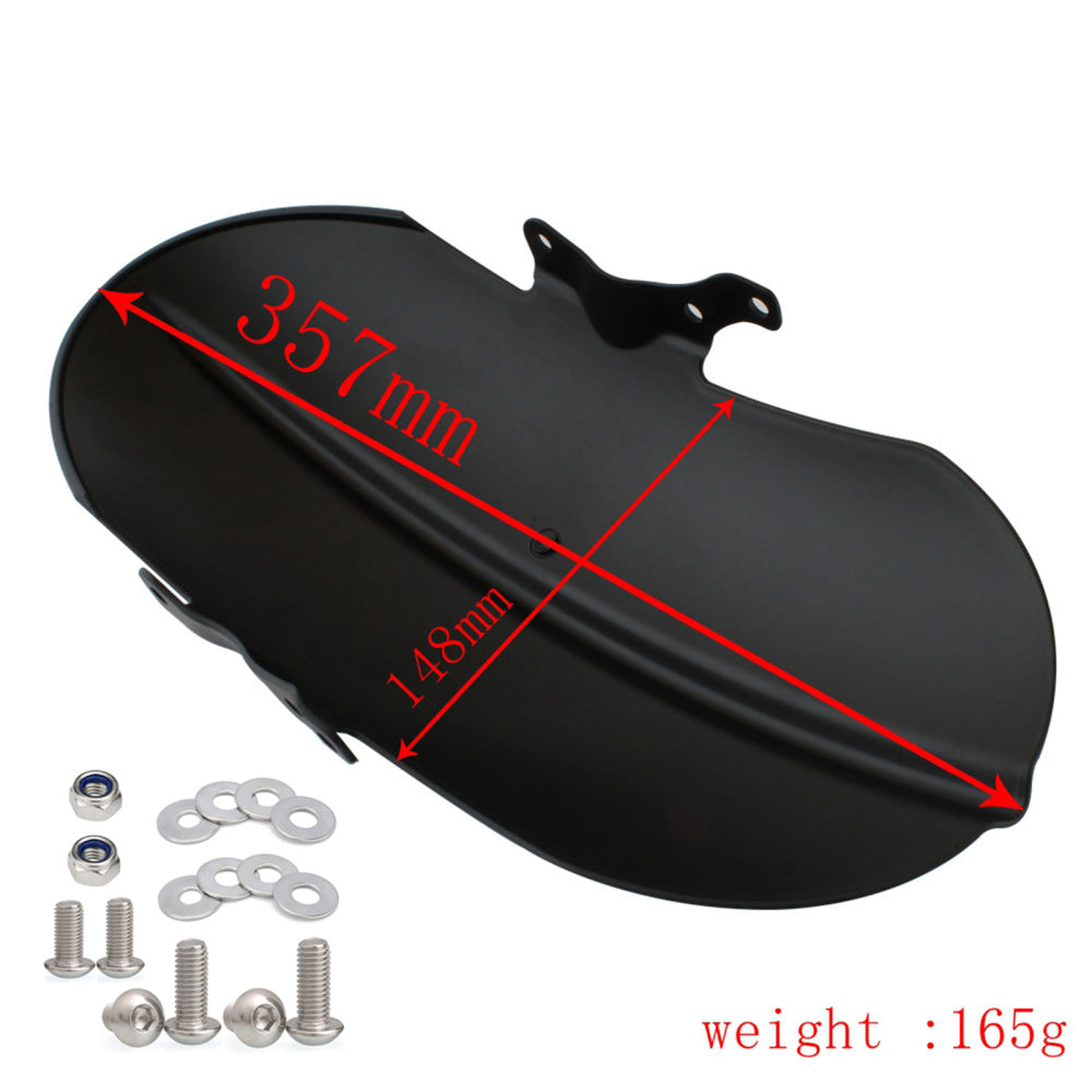 Krátký front Mudguard Fit for Bonneville Speedmaster Bobber Black 1200 2018-2021 Generic