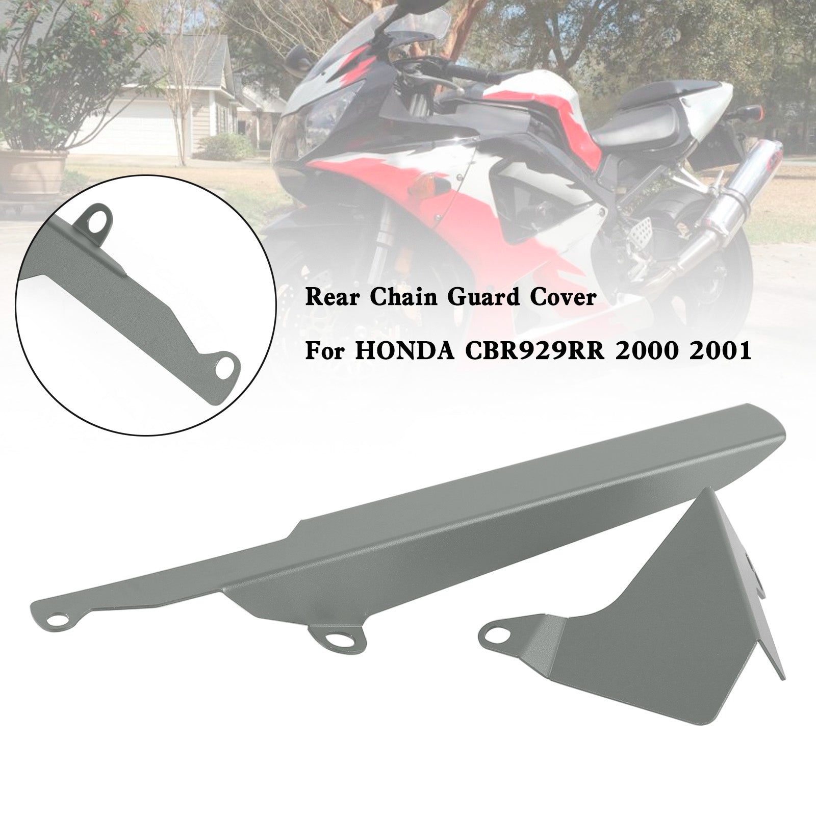 Rear Sprocket Chain Guard Protector Cover For Honda CBR929RR 2000-2001