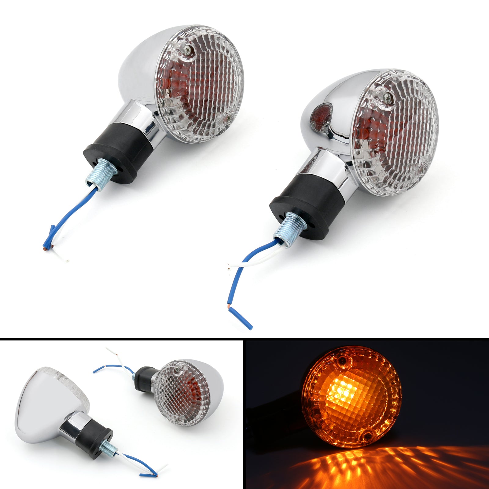 Turn Signal Lights Motor para Kawasaki Vulcan 800 Yamaha Road Star