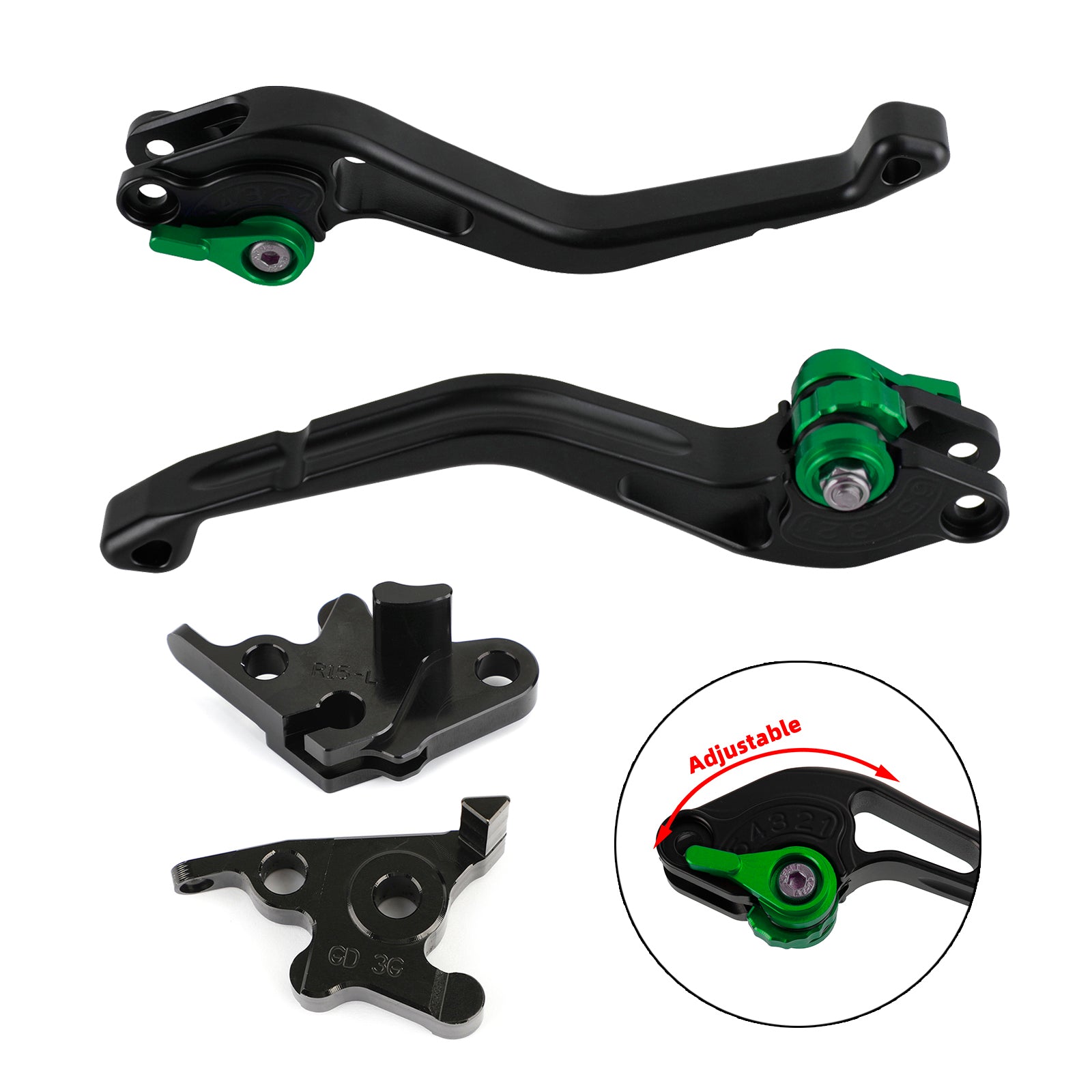 Ny kort kopplingsbromsspak för Amaha MT125 2014-2019