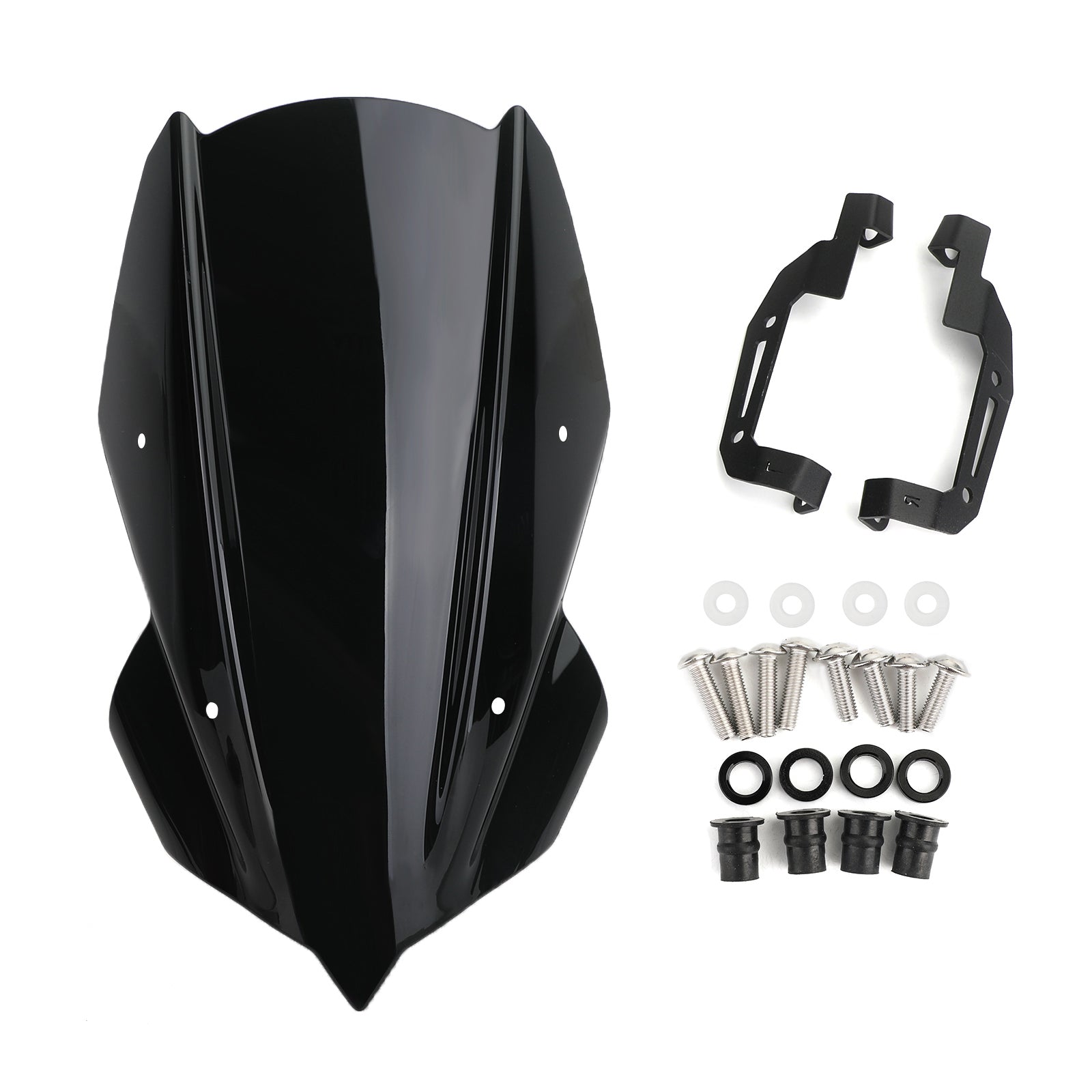 ABS 4mm motorfiets voorruitscherm voorruit voor Kawasaki Z400 2019-2020 generieke