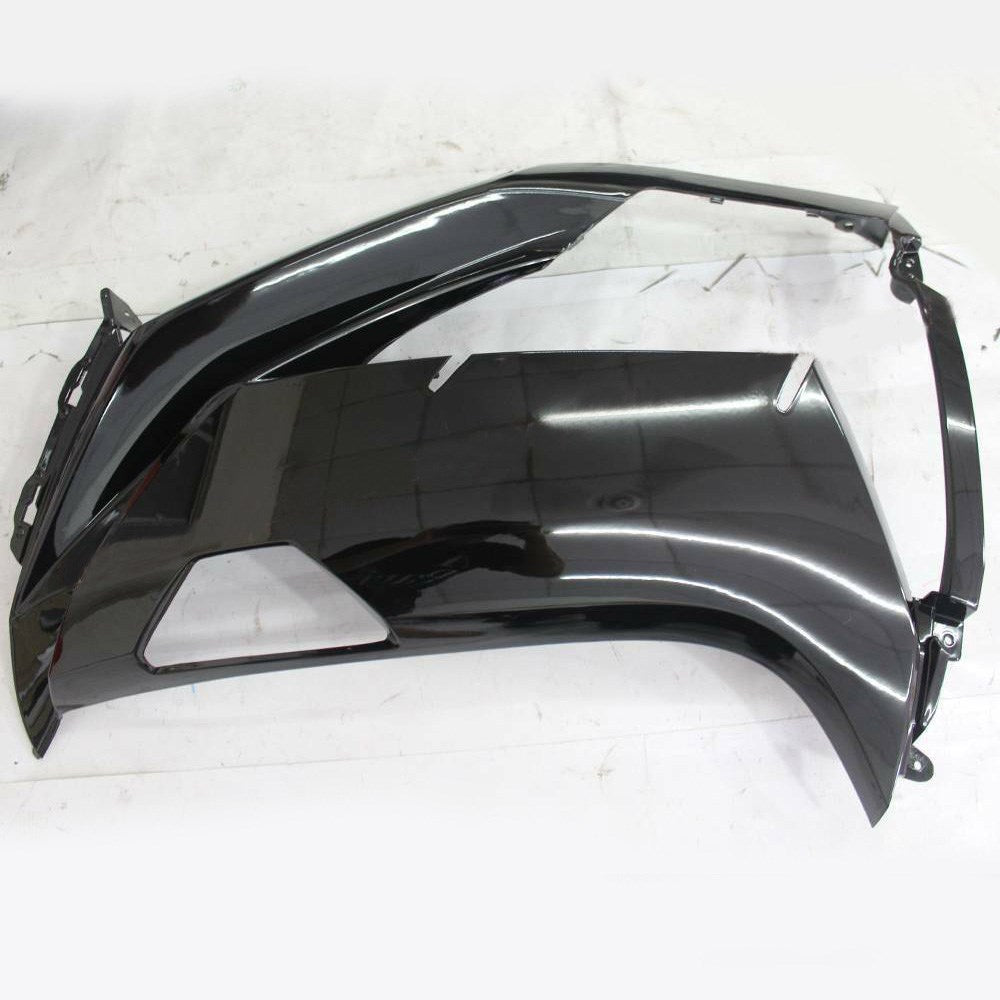 Amotopart 2012-2016 Kawasaki Ninja 650 Ex650 Fairing Gloss Black Kit