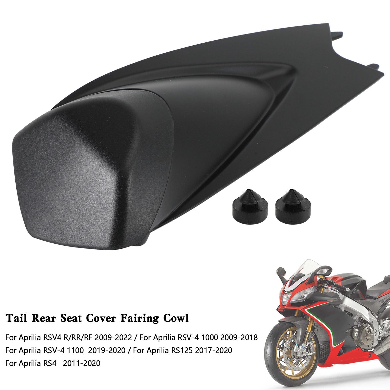 2009-2022 Aprilia RS125 RS4 RSV4 1000 Tylna okładka siedzenia Fairing Cowl