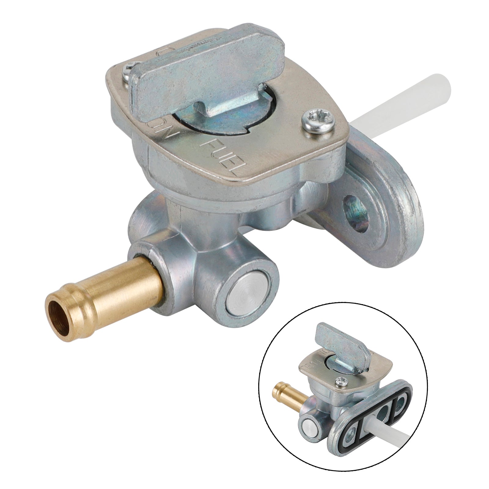 Valvola del rubinetto del carburante del serbatoio del gas Rubinetto adatto per Yamaha YZ125 YZ250 06-22 3JD-24500-10 Generico