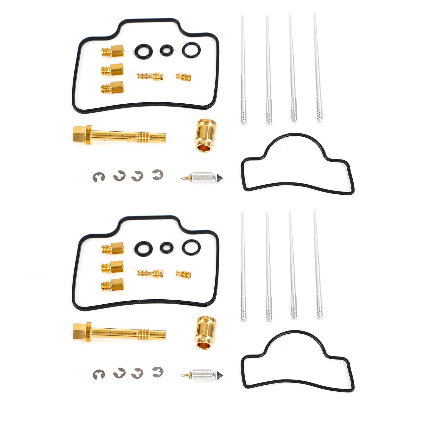 2x carburateur koolhydraten herbuild reparatiekit geschikt voor Suzuki RGV250 Gamma VJ21 VJ22