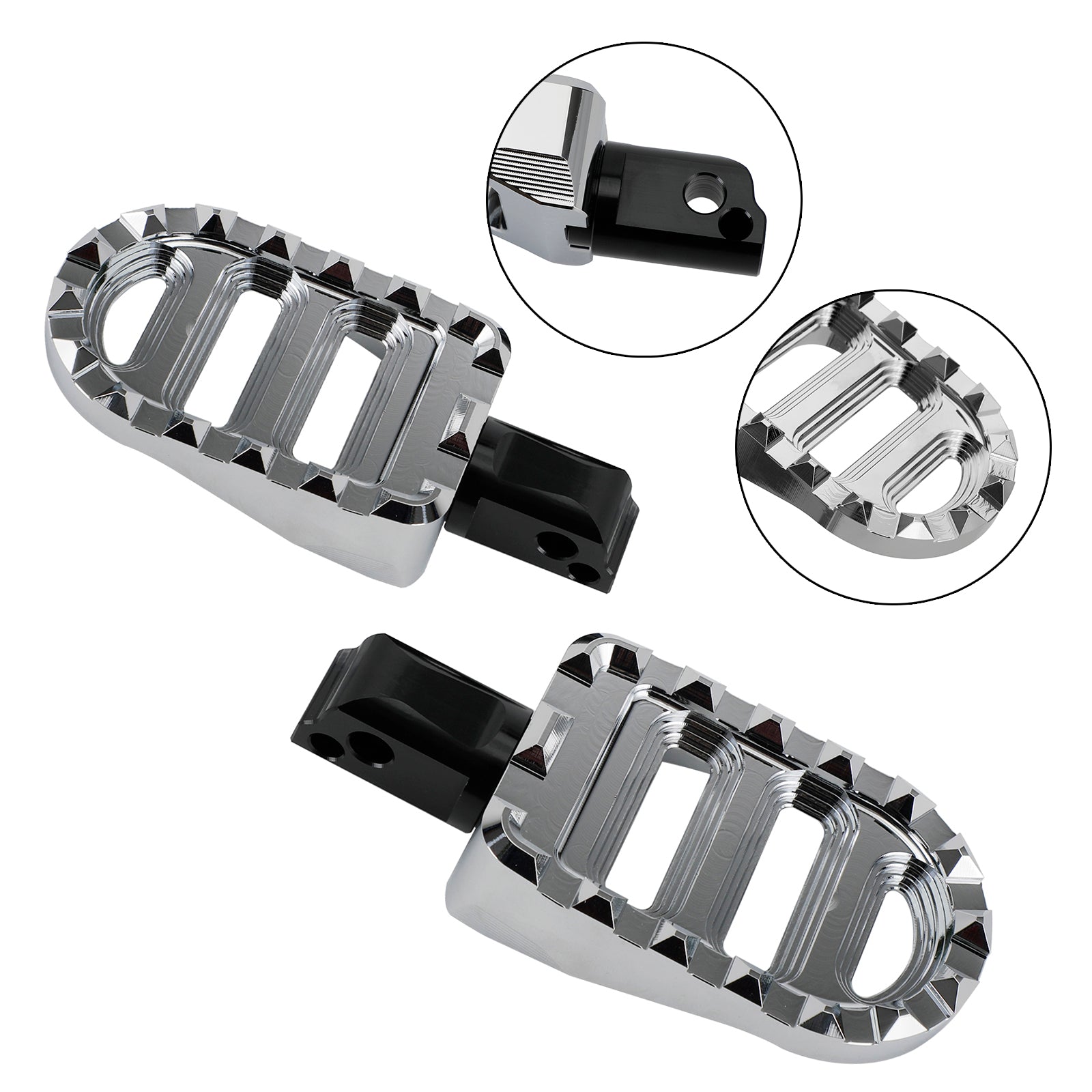 Rear Footrests Foot Peg fit for Sportster S Breakout Lower Rider Softail Slim