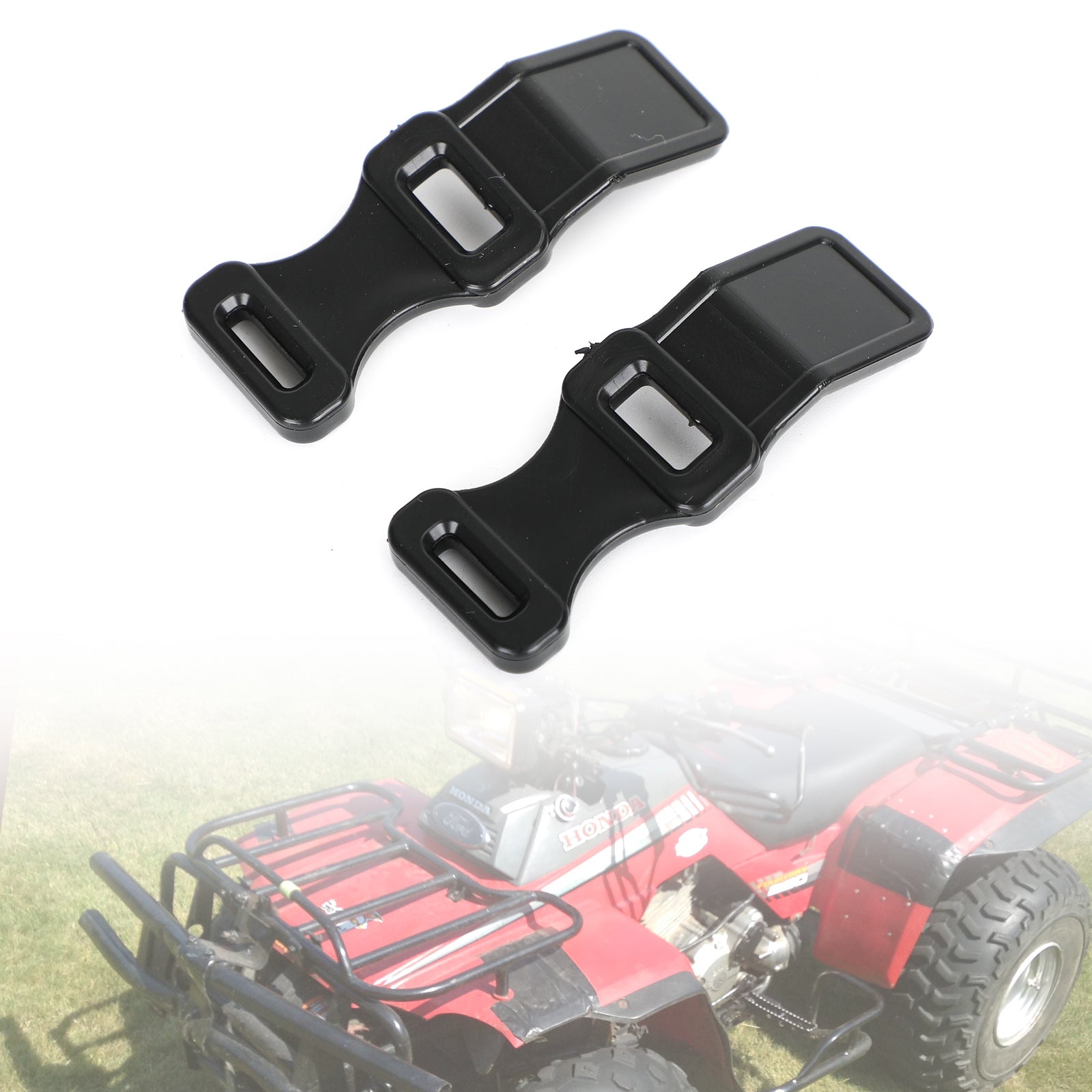 Rack Door Rubber Straps 2 stykker for Honda TRX200 TRX250 TRX300 81309-958-680 Generisk