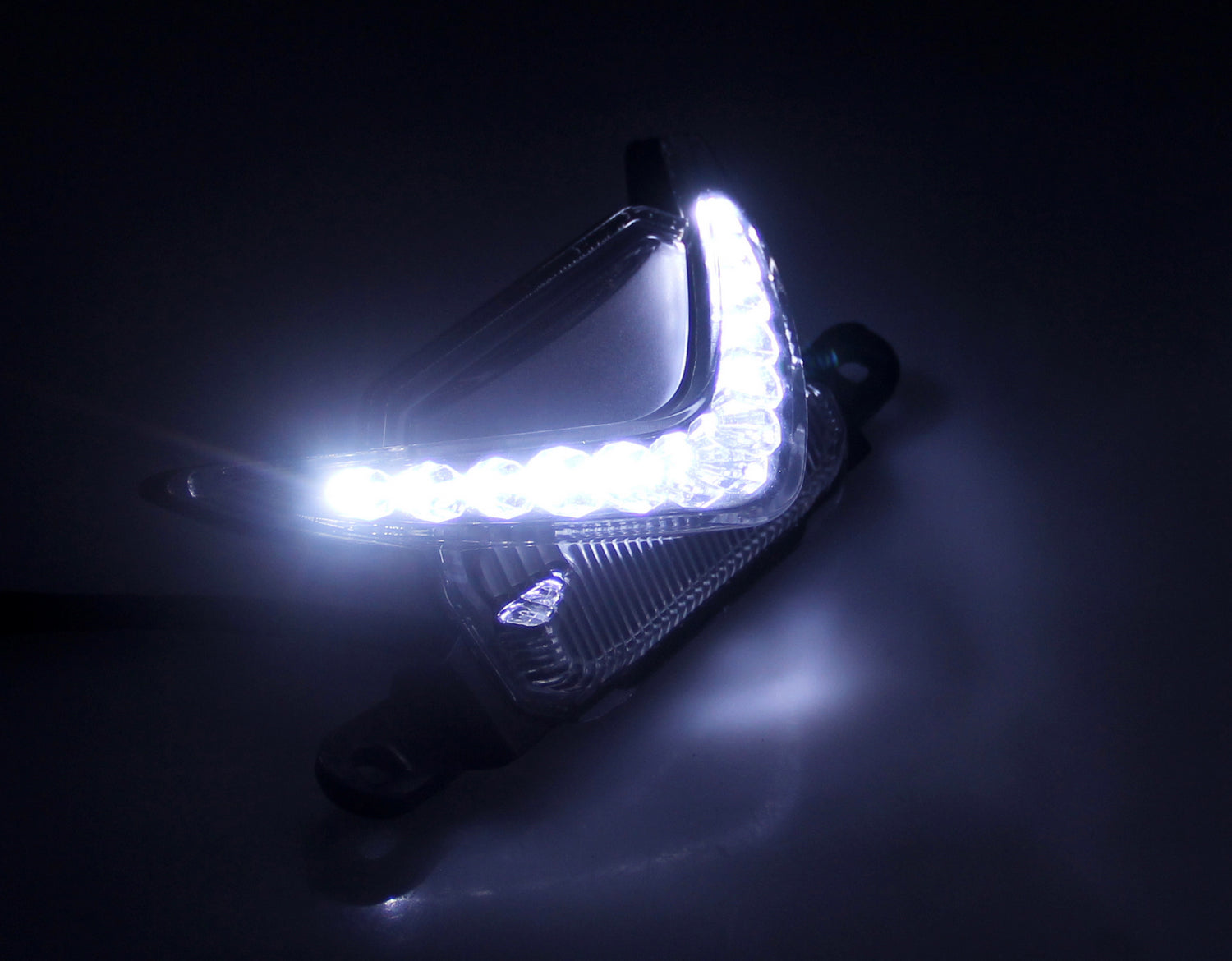 LED-bakre nattlampor för Honda CBR600RR 2007-2012 CLEAR