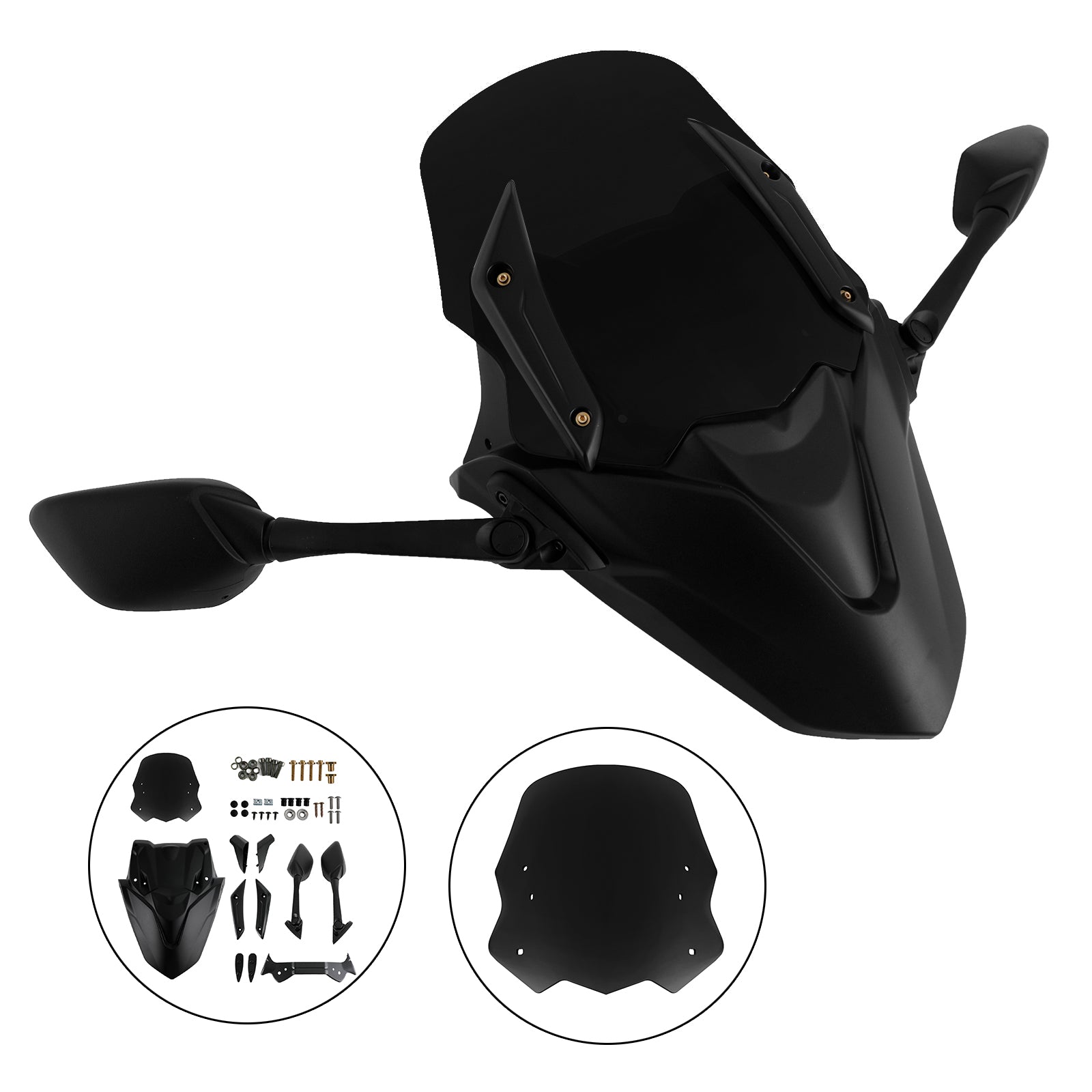 Čelní sklo pro čelní sklo ABS ABS FIT FOR FOR YAMAHA NMAX155 N-MAX 155 2021-2023