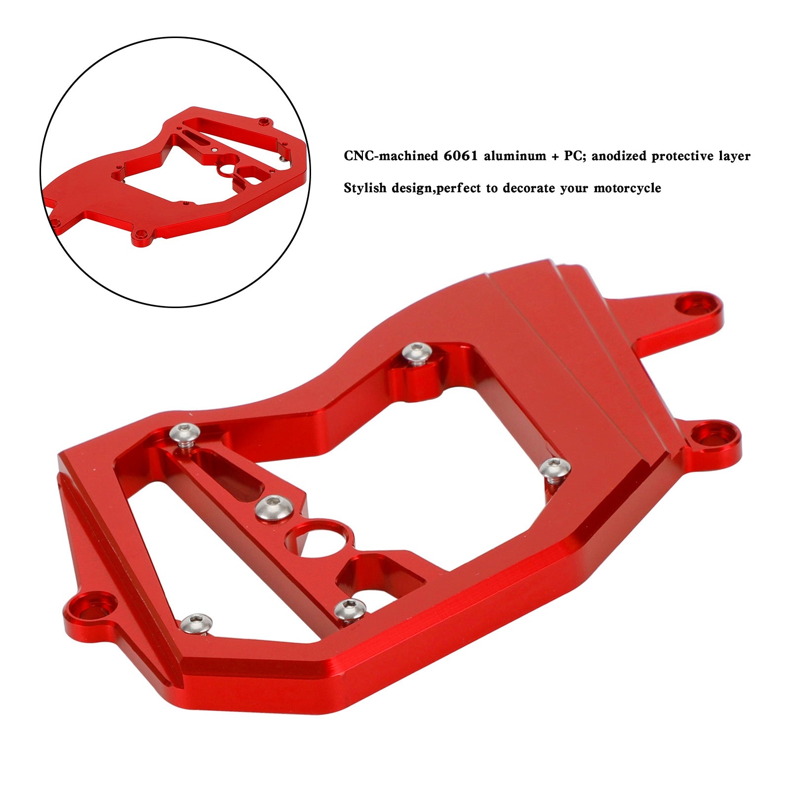 Gardée de la chaîne de couverture de pignon avant pour Kawasaki Ninja ZX-6R ZX6R 2009-2023