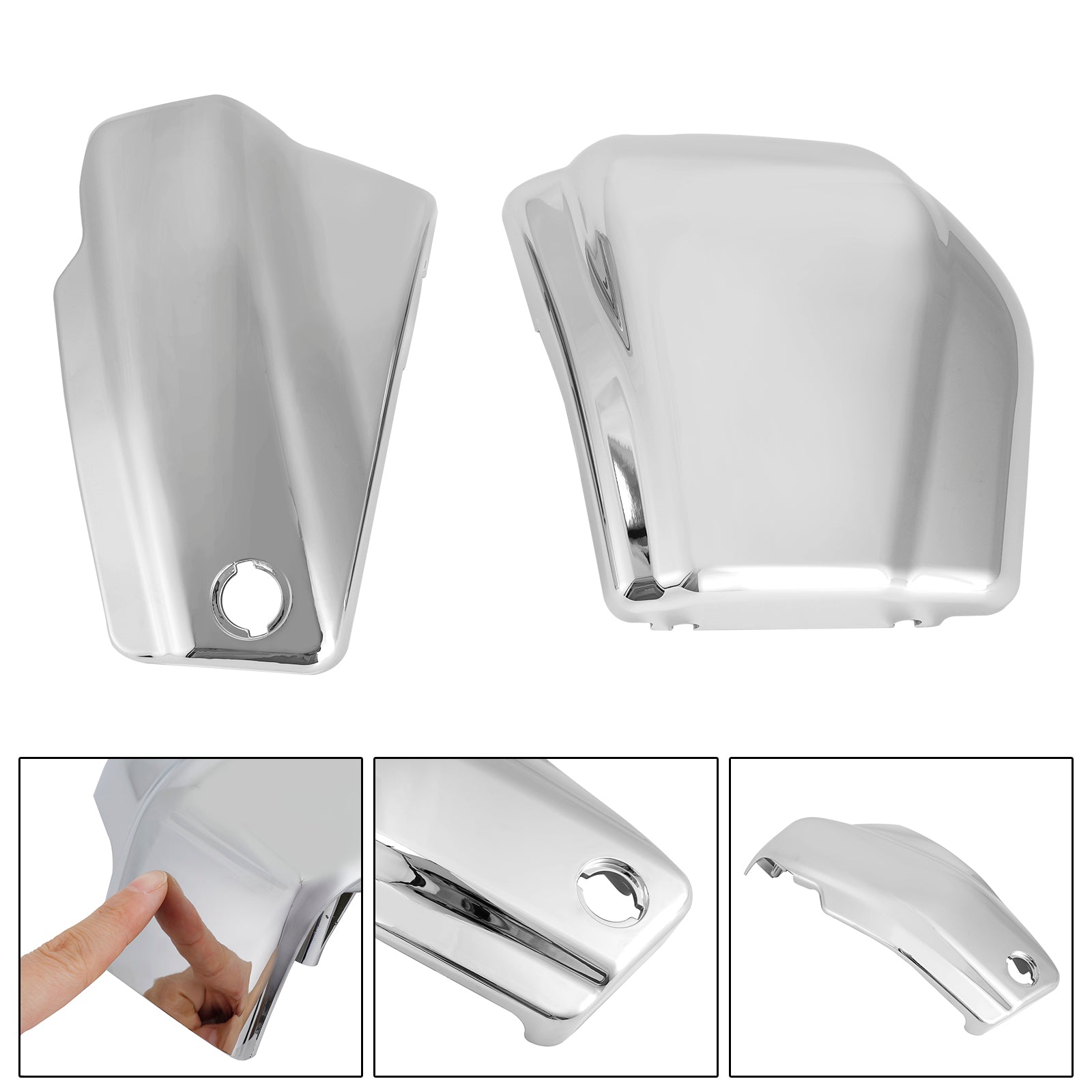 Battery Side Cover fit for Yamaha V-STAR 1100 XVS1100 Classic 1999-2011