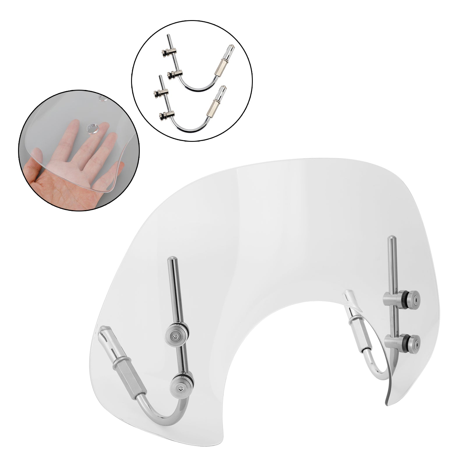 En pare-brise court ajustement pour Vespa GTS250 GTS300 2017-2022