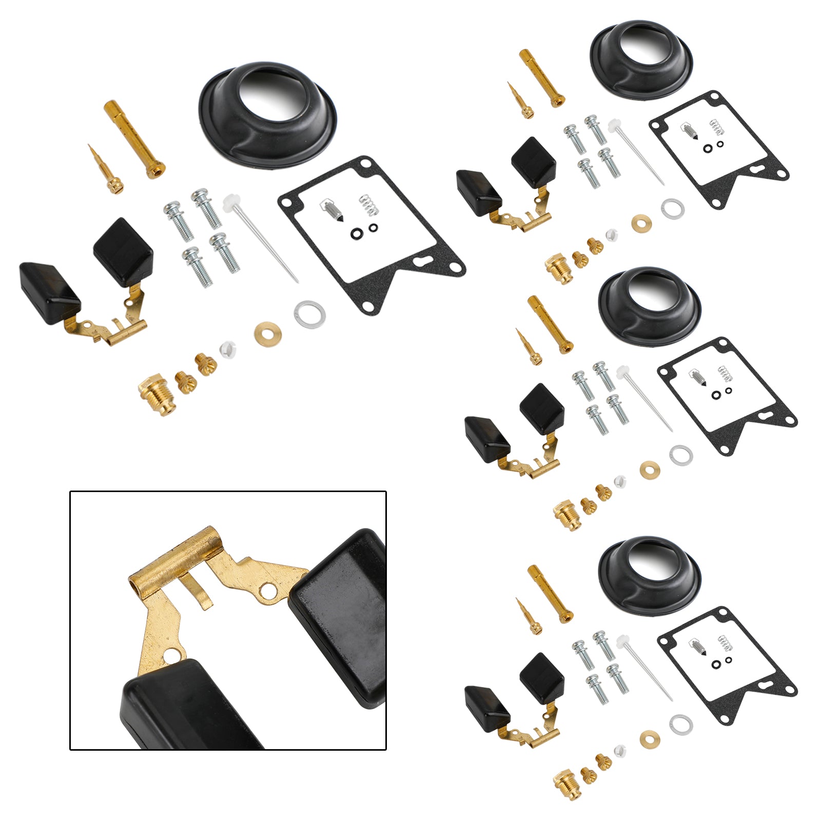 4x Vergaser REPUILD Repair Kit für Yamaha Virago 750 XV750 1981-1983