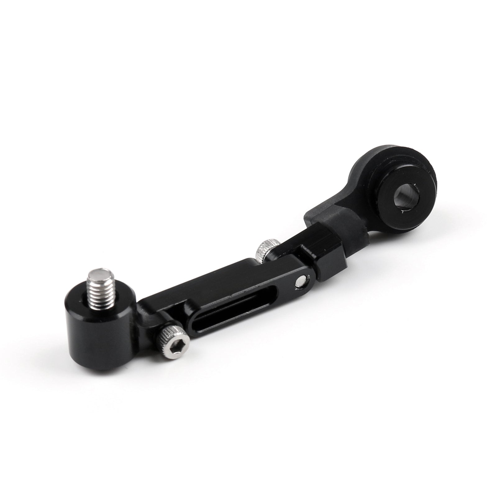 Staffa per stent serbatoio fluido freno frizione moto CNC nera