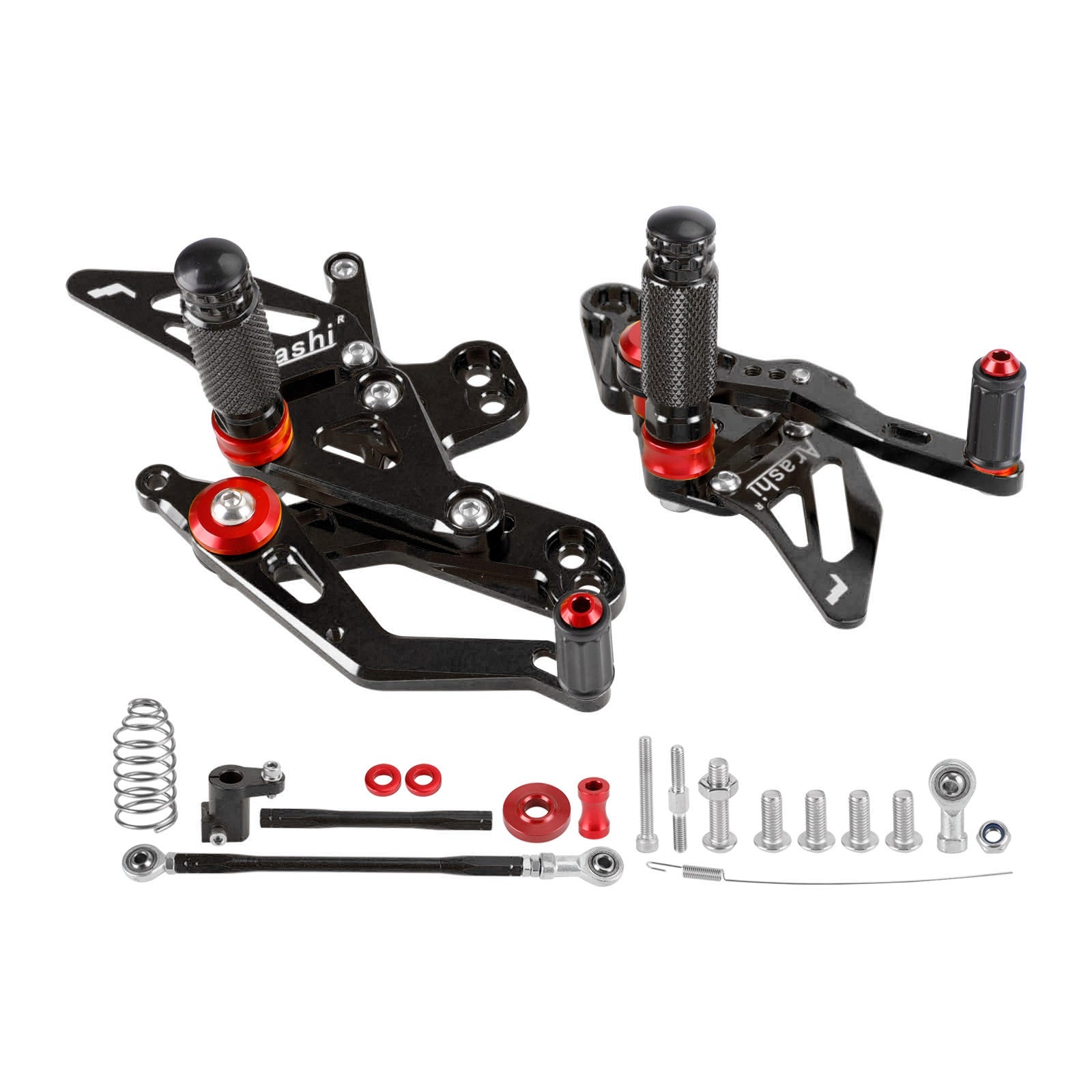 Reposapiés ajustables CNC para Honda CB650R CBR650R 2019-2023