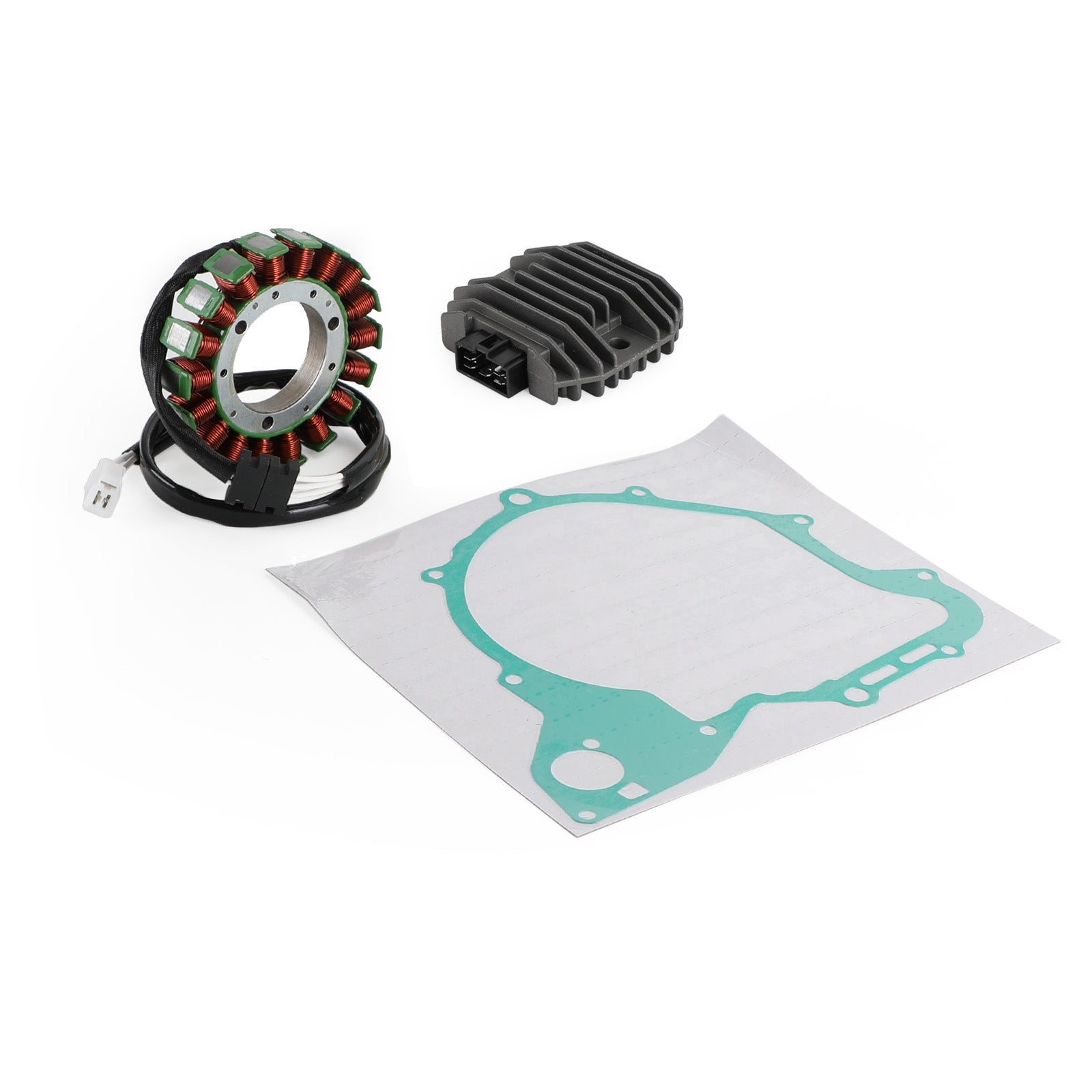 Regulator Stator Coil Gasket Kit For Yamaha XVS 650 400 Drag Star 1996-2000 Generic Fedex Express Shipping