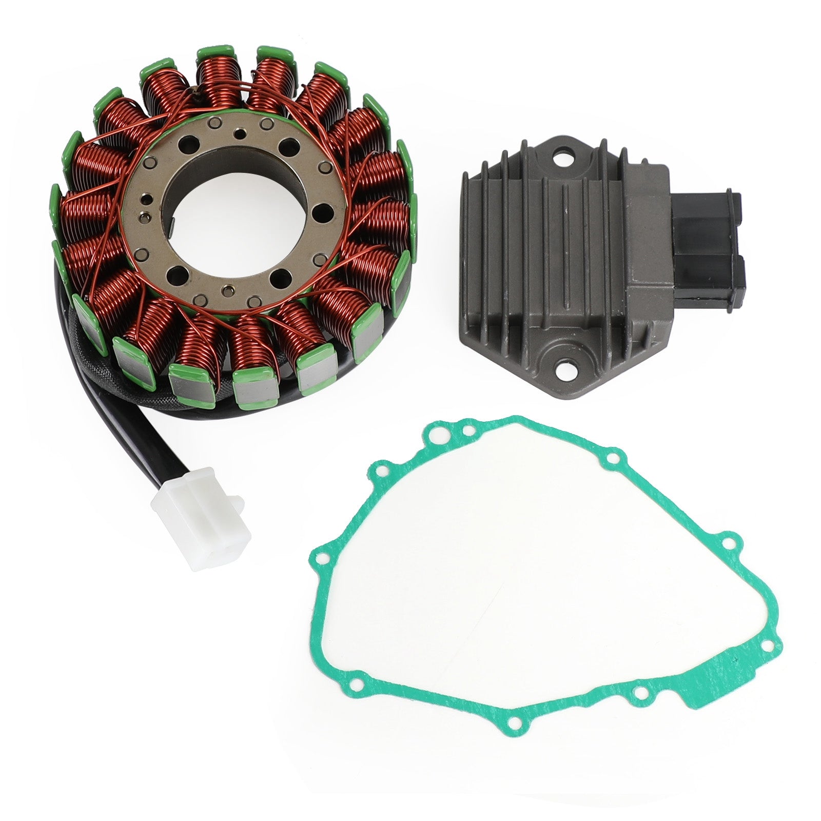 Regulátor Stator Coil těsnění soupravy pro Honda CB 600 F Hornet PC36 2003 - 2006 Generic FedEx Express Shipping