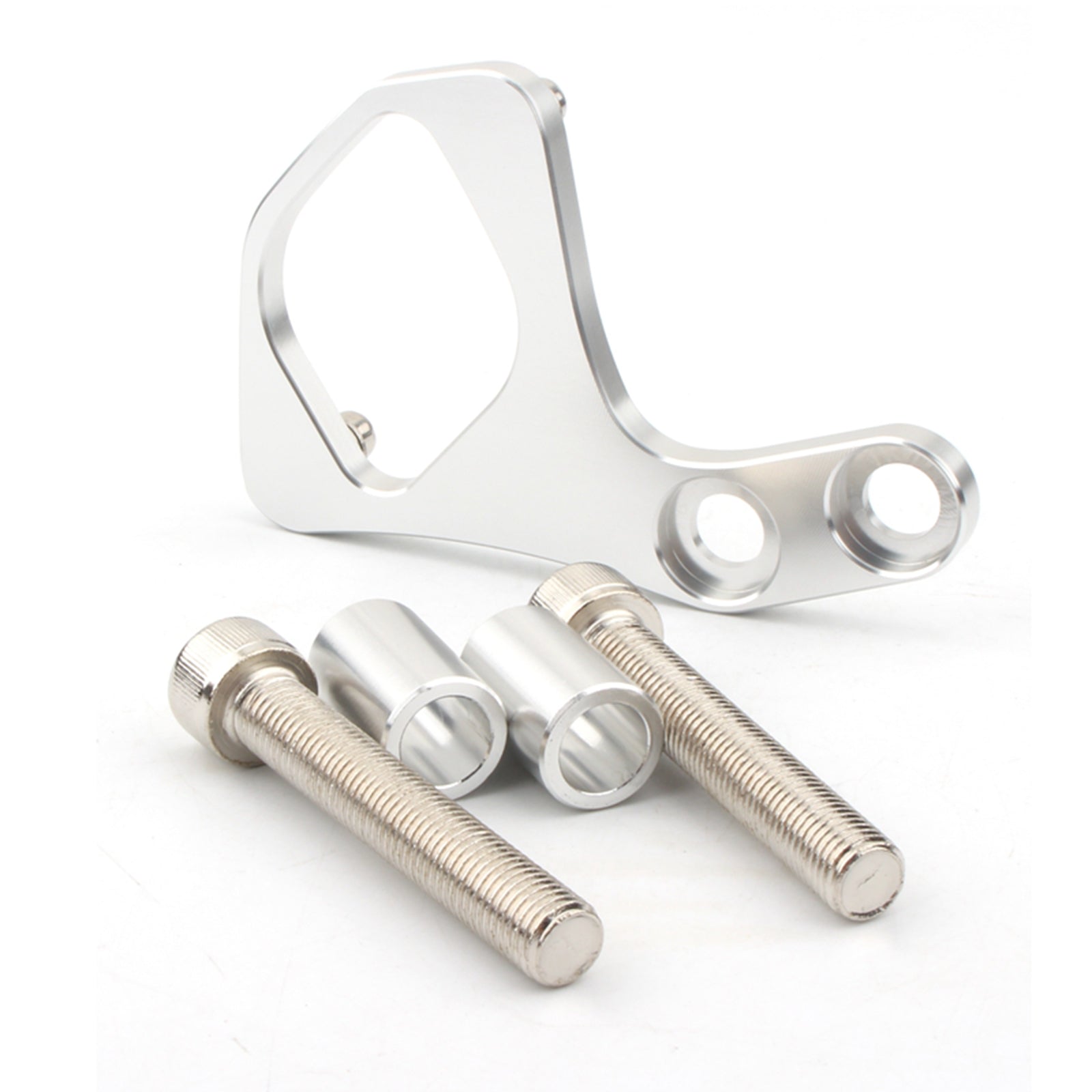 Tänd nyckelflyttningskonsol CNC för TR Bonneville Scrambler T100 01-15 Silver Generic