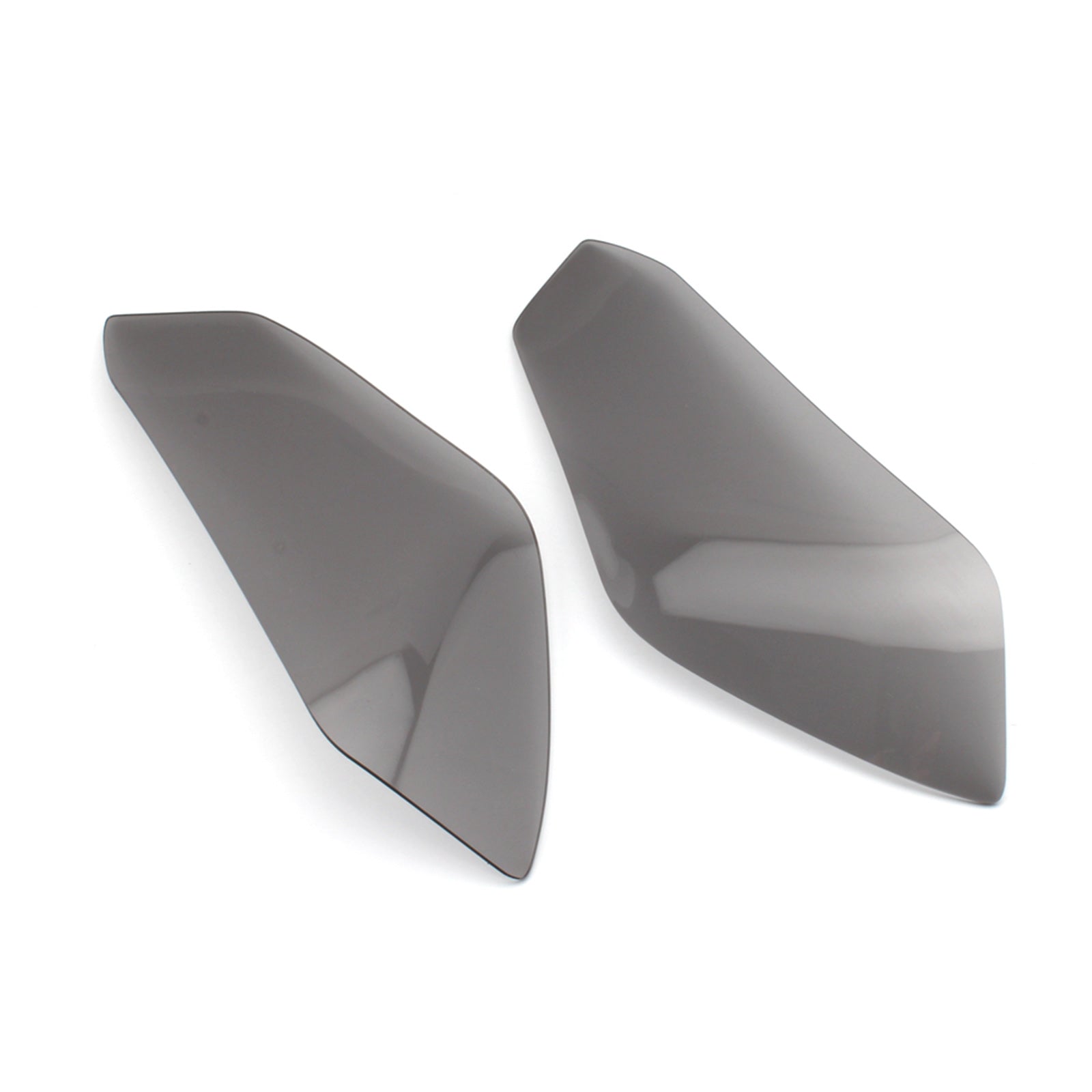 Cubierta de protección de lente de faro delantero compatible con Honda Cbr1000Rr 2017-2020, cuerpo y marco ahumados