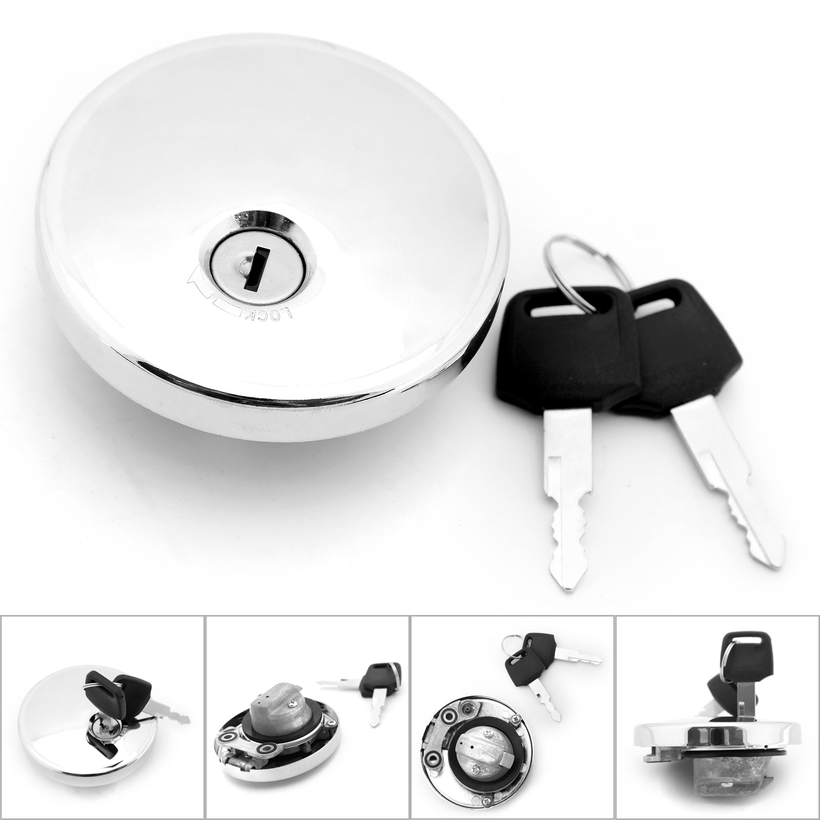 Zakończ zbiornika paliwa dla Kawasaki VN800 VN1500 Vulcan Classic Drifter 51049-1103 Generic