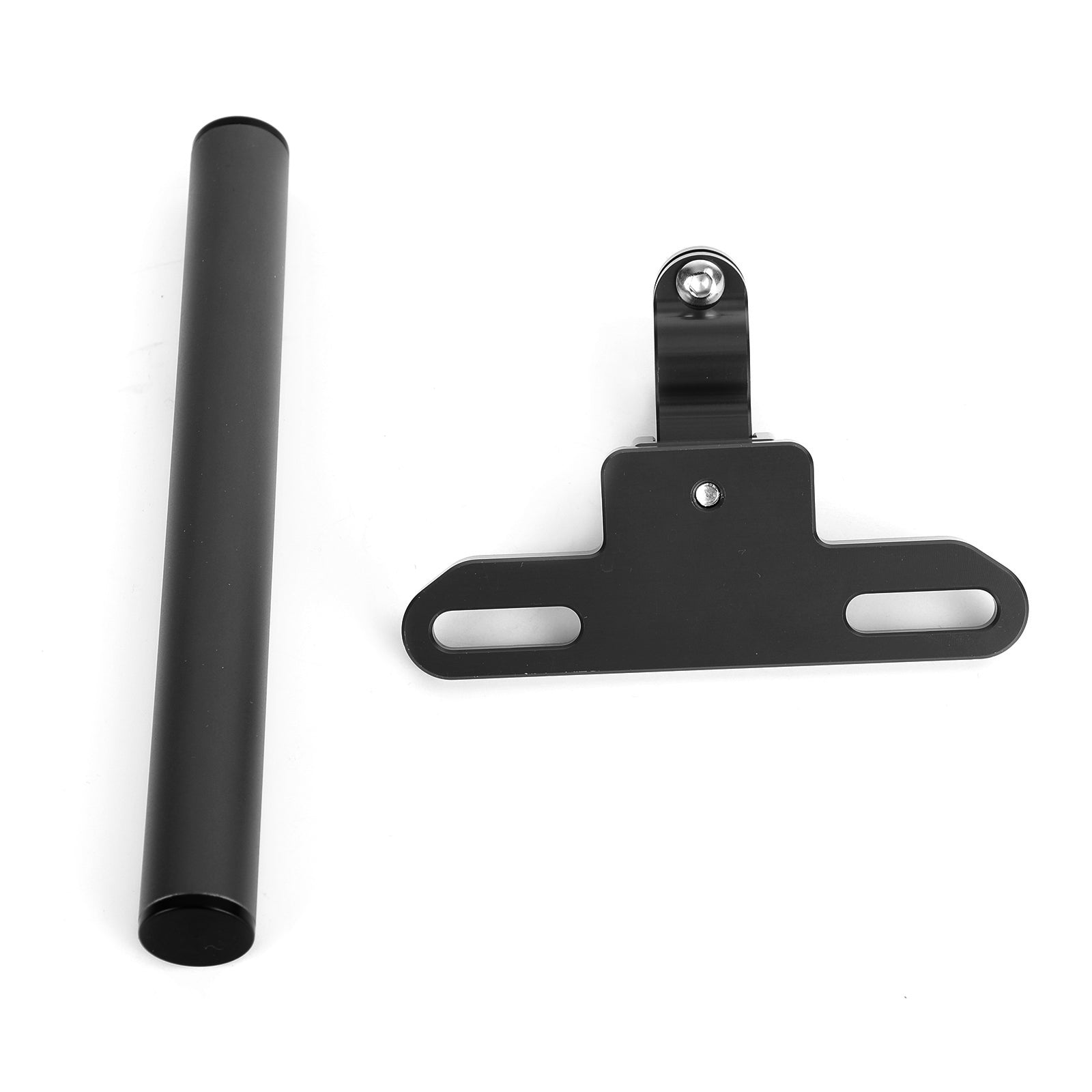 Suporte de extensão GPS Suporte de telefone 22mm universal para motocicleta de motocicleta prata genérica