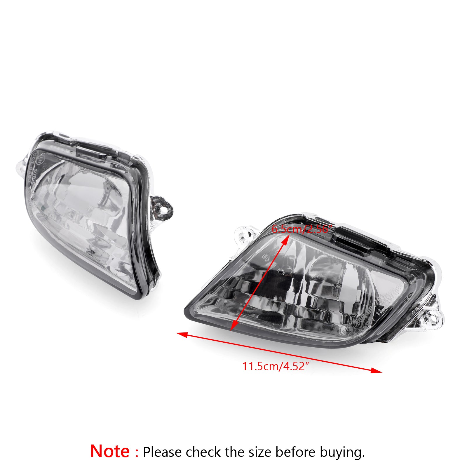 Front Turn Signals Lens för Honda CBR1100XX 1997-2006