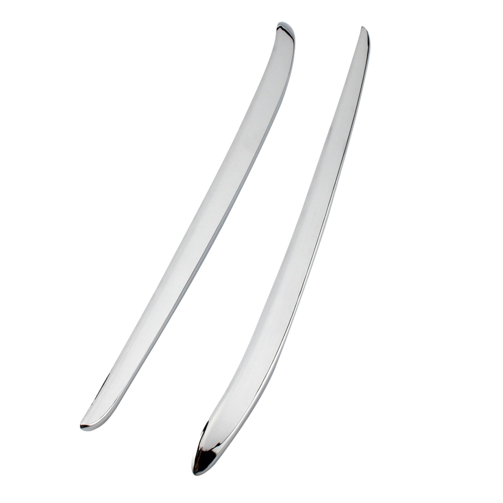 Caja de almacenamiento de Panel lateral cromado, tira embellecedora chapada para BMW K1600GTL 2011-2018 genérico