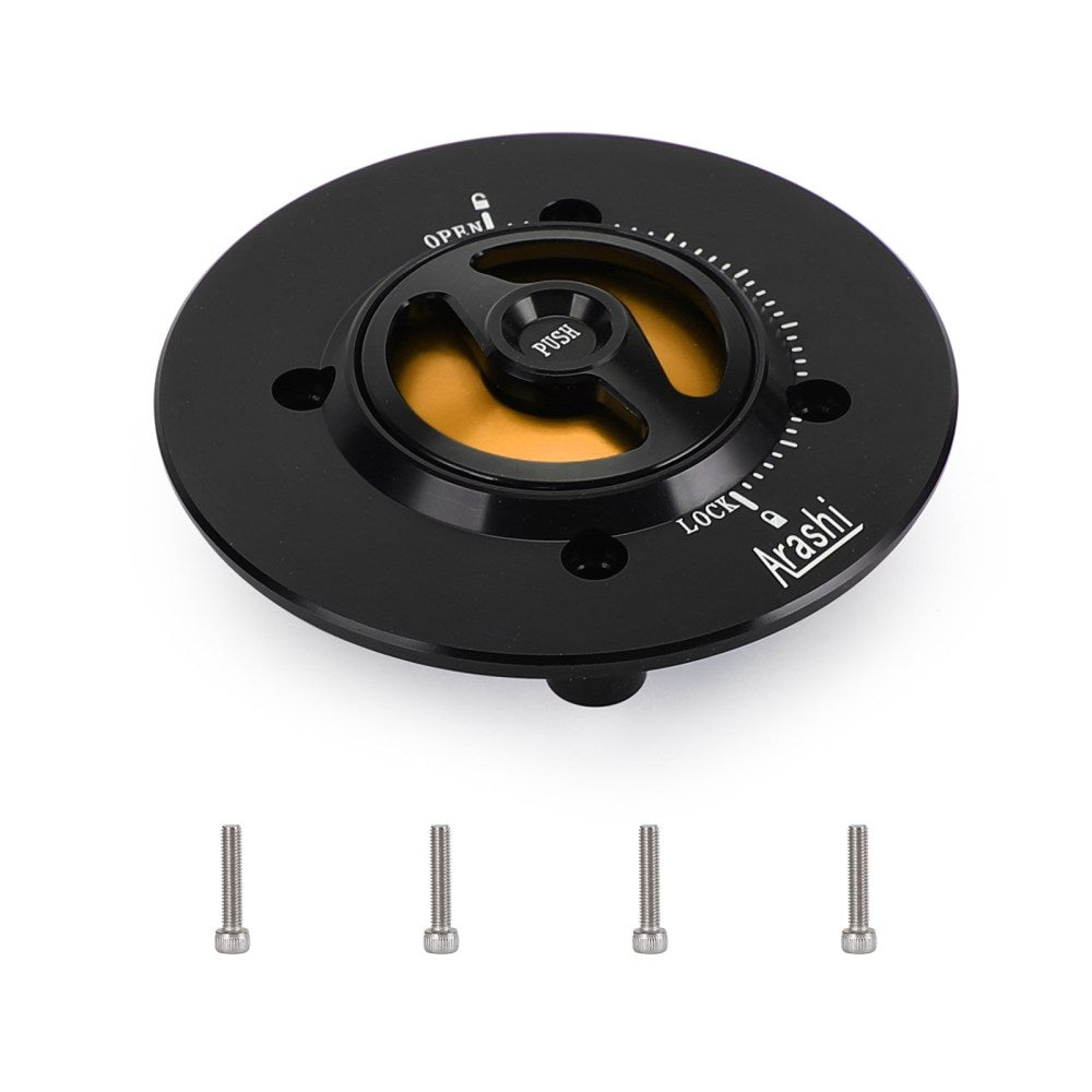 Tappo serbatoio carburante senza chiave per Kawasaki Ninja 400 EX 400 G 2018-2019