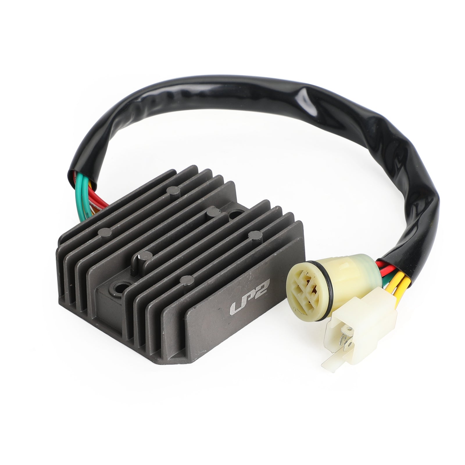 Magneto Stator+spännings likriktare+packning för Honda XRV750 Africa Twin 1993-2003 Generic