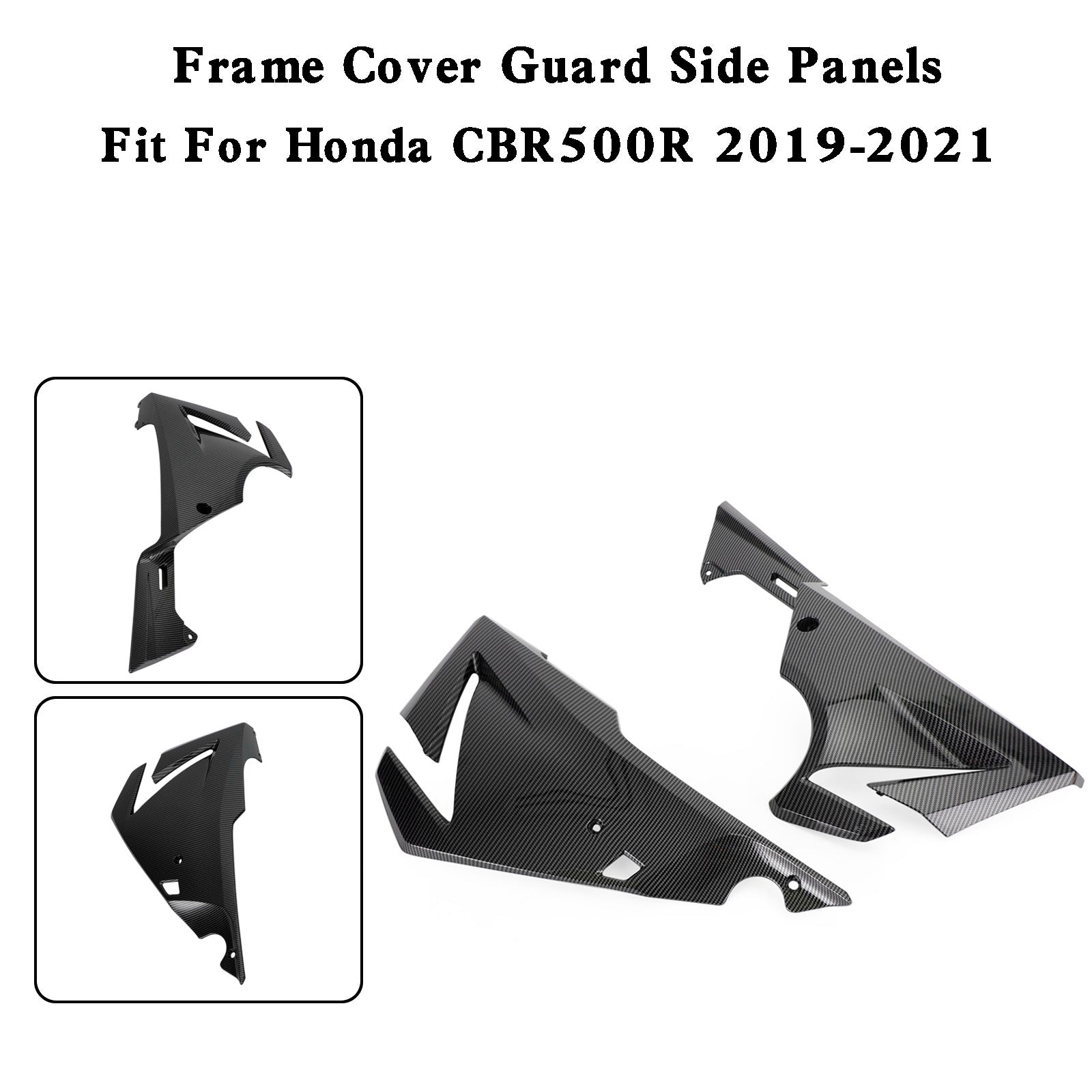 Side frame Panel Cover Fairing Cowl for Honda CBR500R 2019-2021 Generic