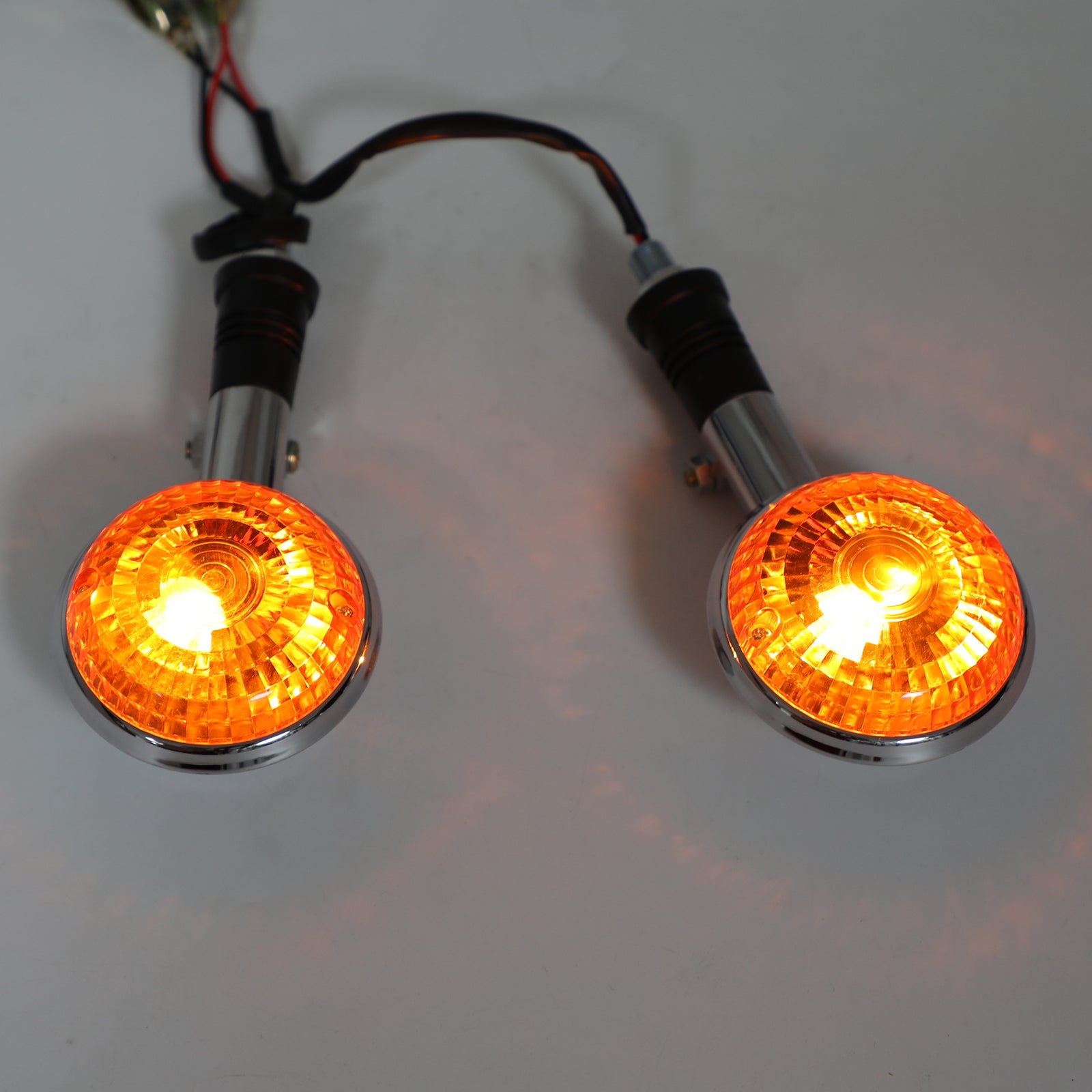 Yamaha XV750 VIRAGO 86-98 XV1100 89-99 XV250 94-12 Sinal indicador de mudança de direção genérico âmbar