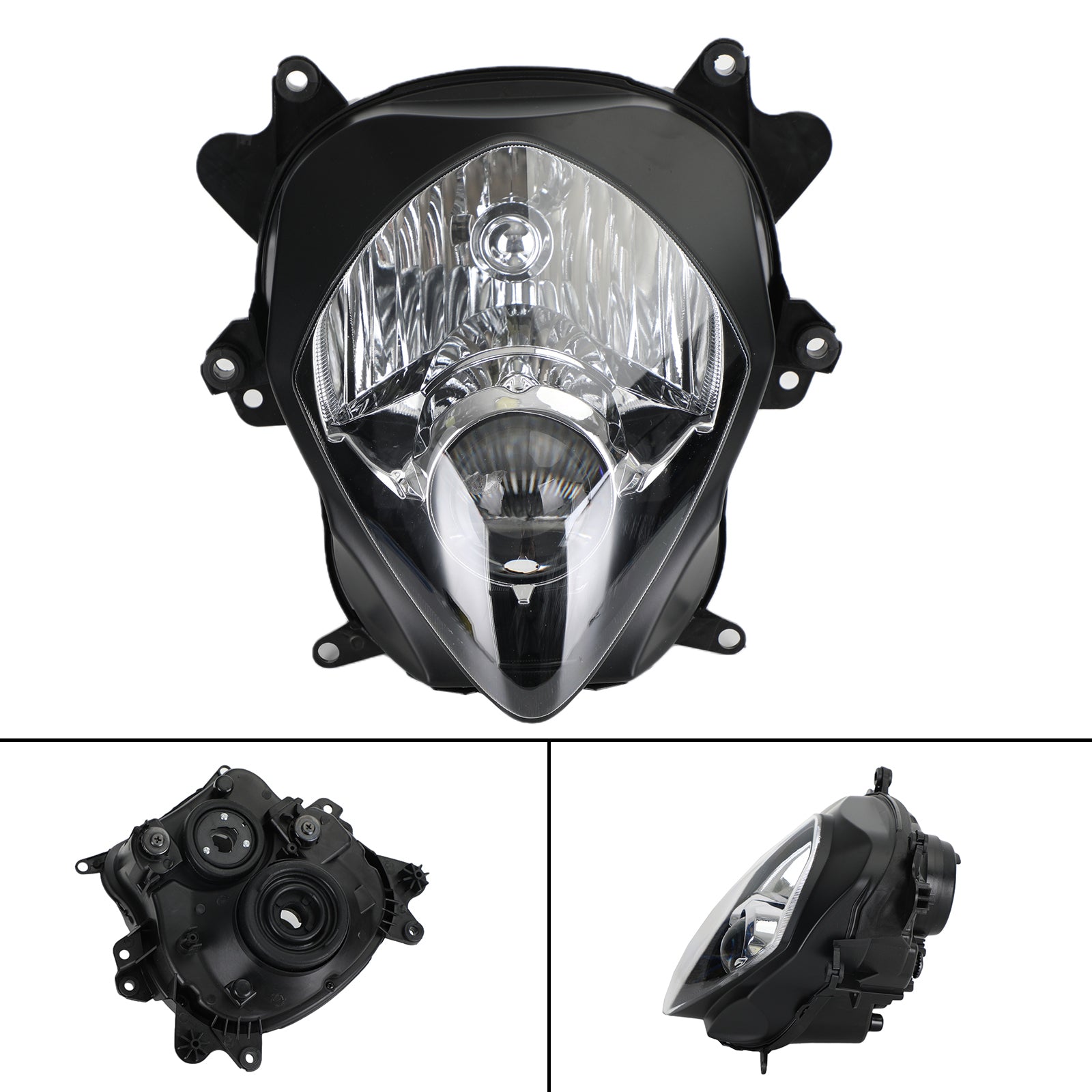 07-08 Suzuki Gsxr1000 K7 Front Headlight Grille Headlamp Led Protector White Generic