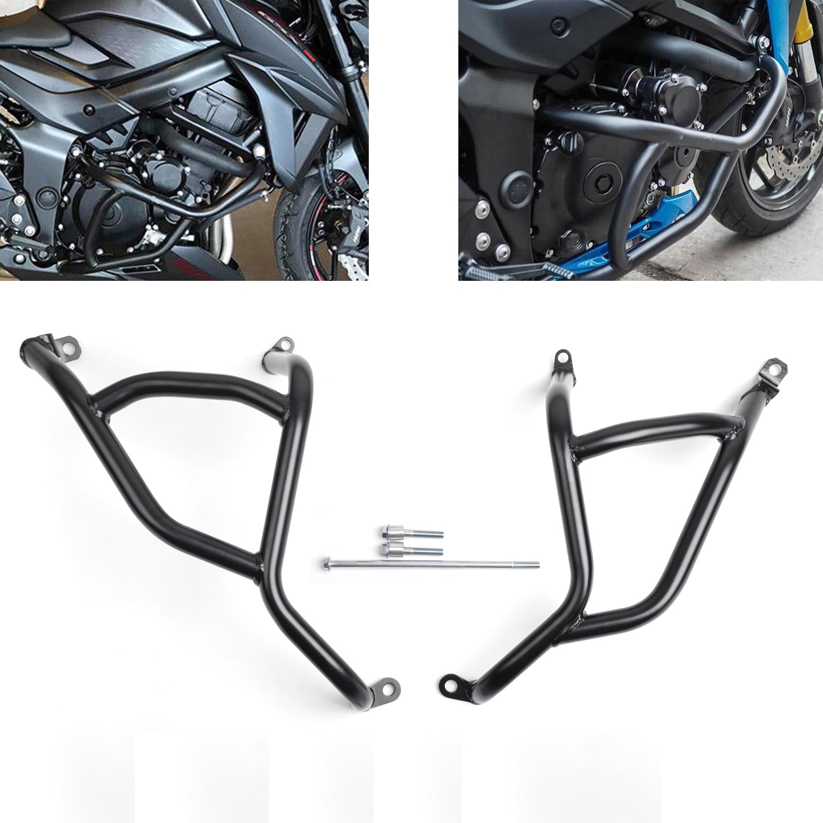Crash Bar Engine Bumper Frame Guard Protector fits Suzuki GSXS GSX-S 750 2017