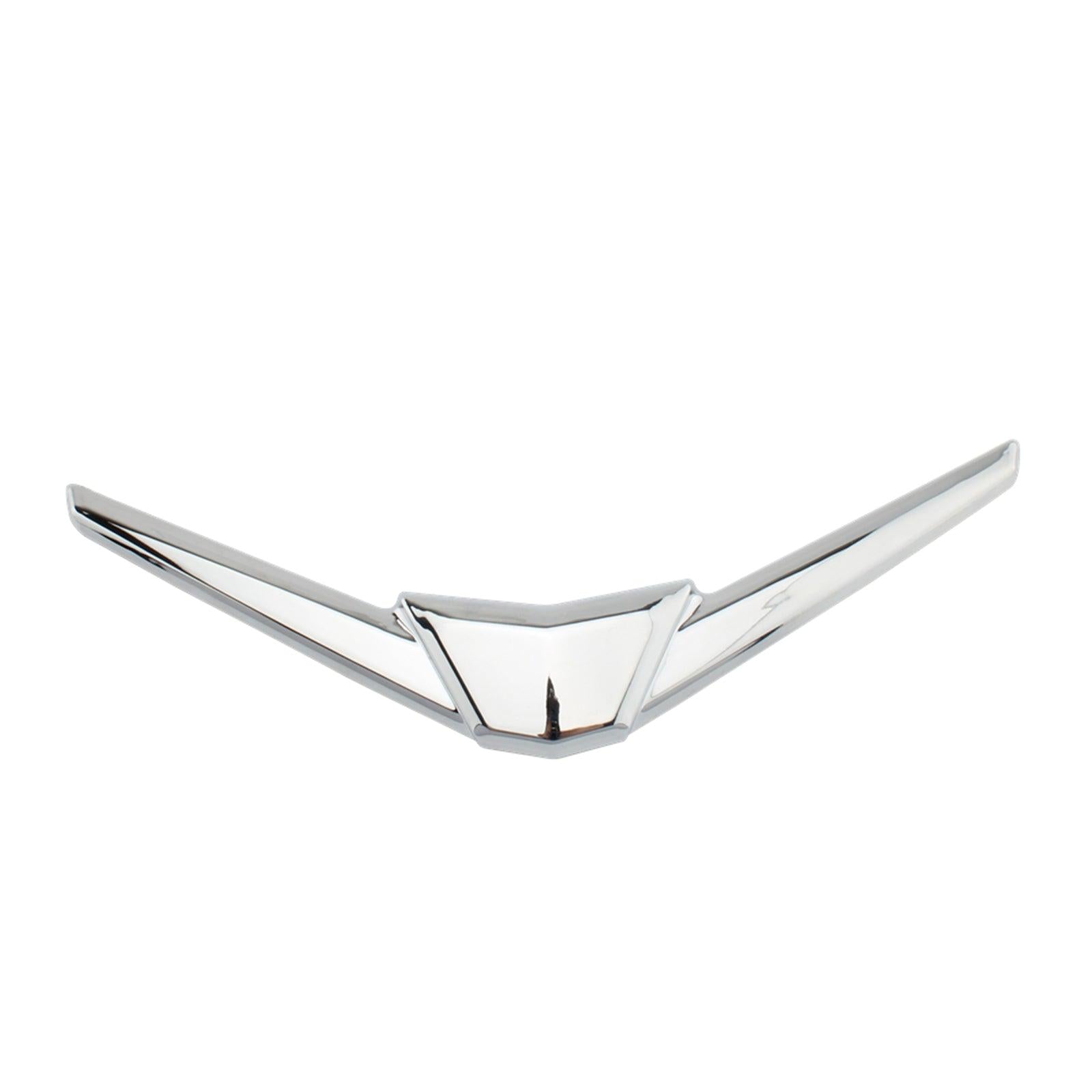 Chrome bageste fender tip trim accent sag til Honda Goldwing GL1800 1800 2018-2021 Generisk
