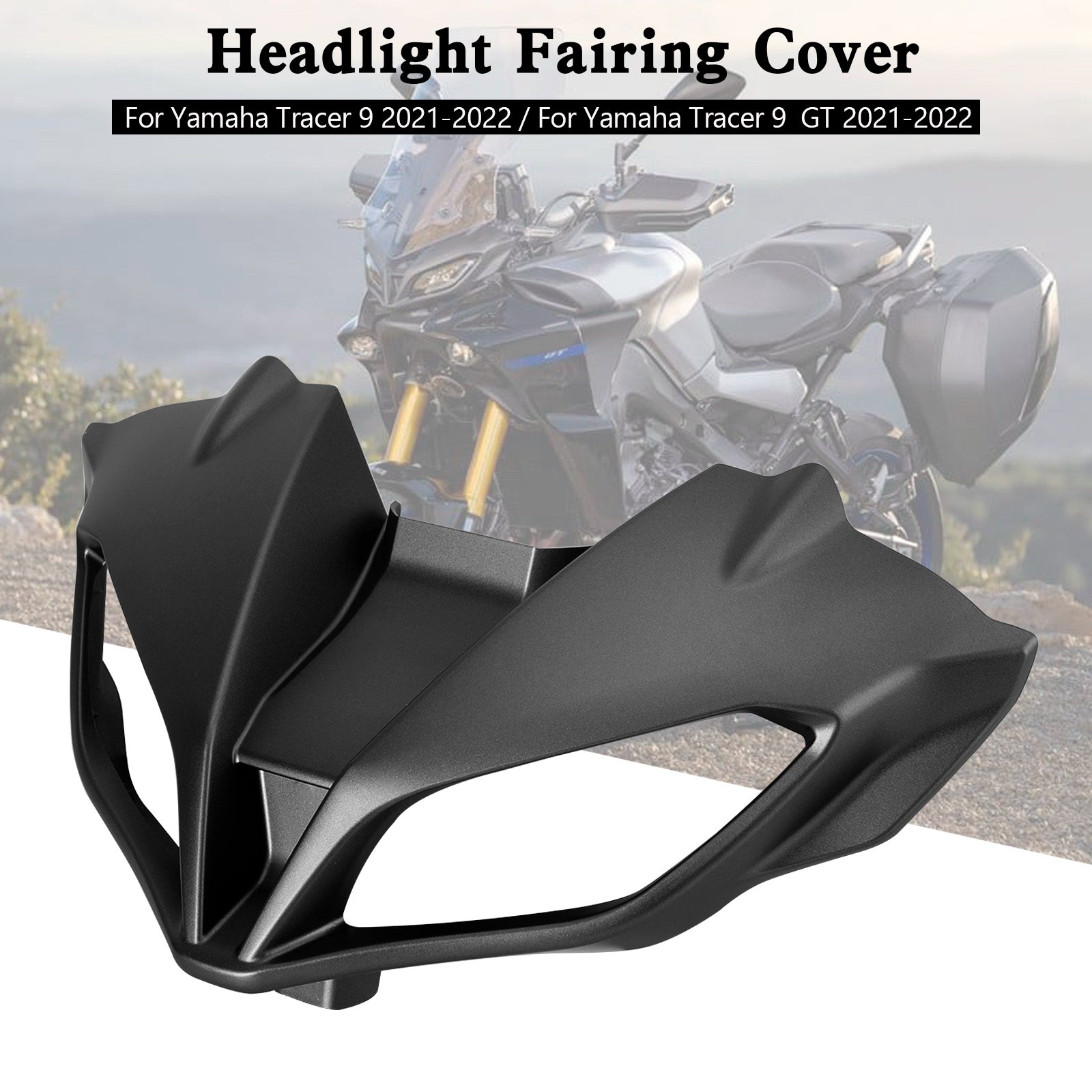 Headlight Fairing Stay Beak Nose Cone For Yamaha Tracer 9 GT 2021-2022