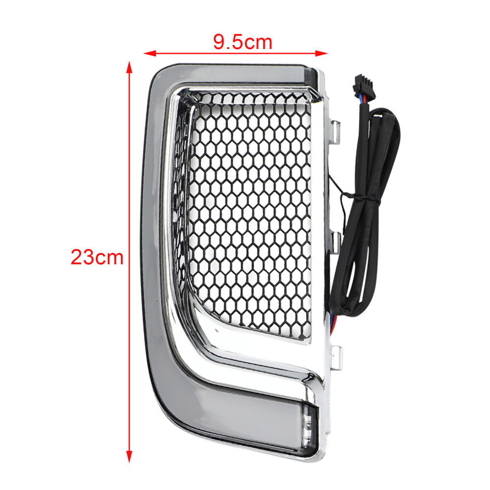 Harley Electra Flh T Road Glide Tracer LED LED NIEDRIGE KAHLEN NEUER GRILLS Lichter
