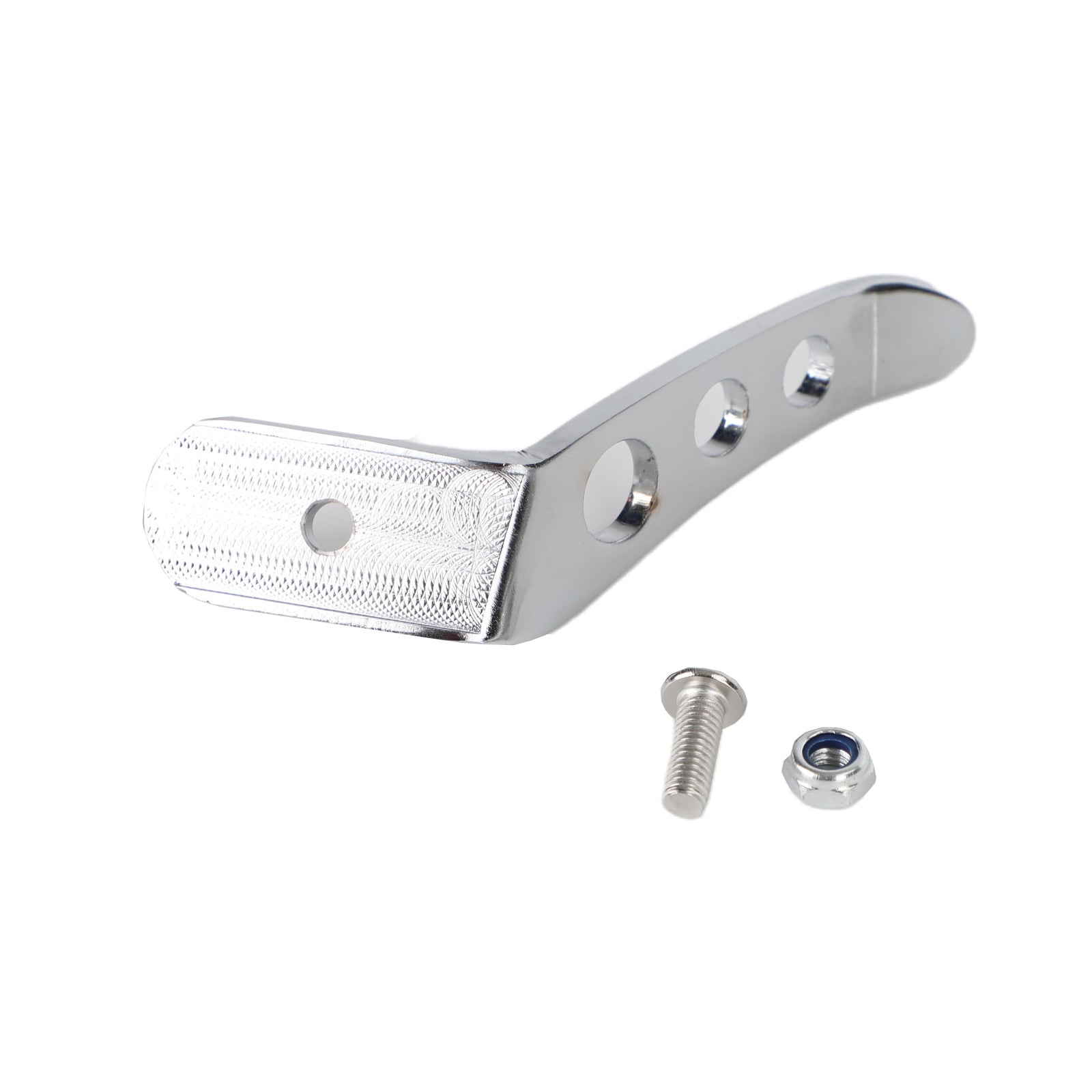 Kick Stand Extension til Harley Electra Glide Low Ultra Classic / Ultra Limited Motorcykel Chrome Stand Kickstand Extension Fit til Harley Touring Glide 91-20 Generisk