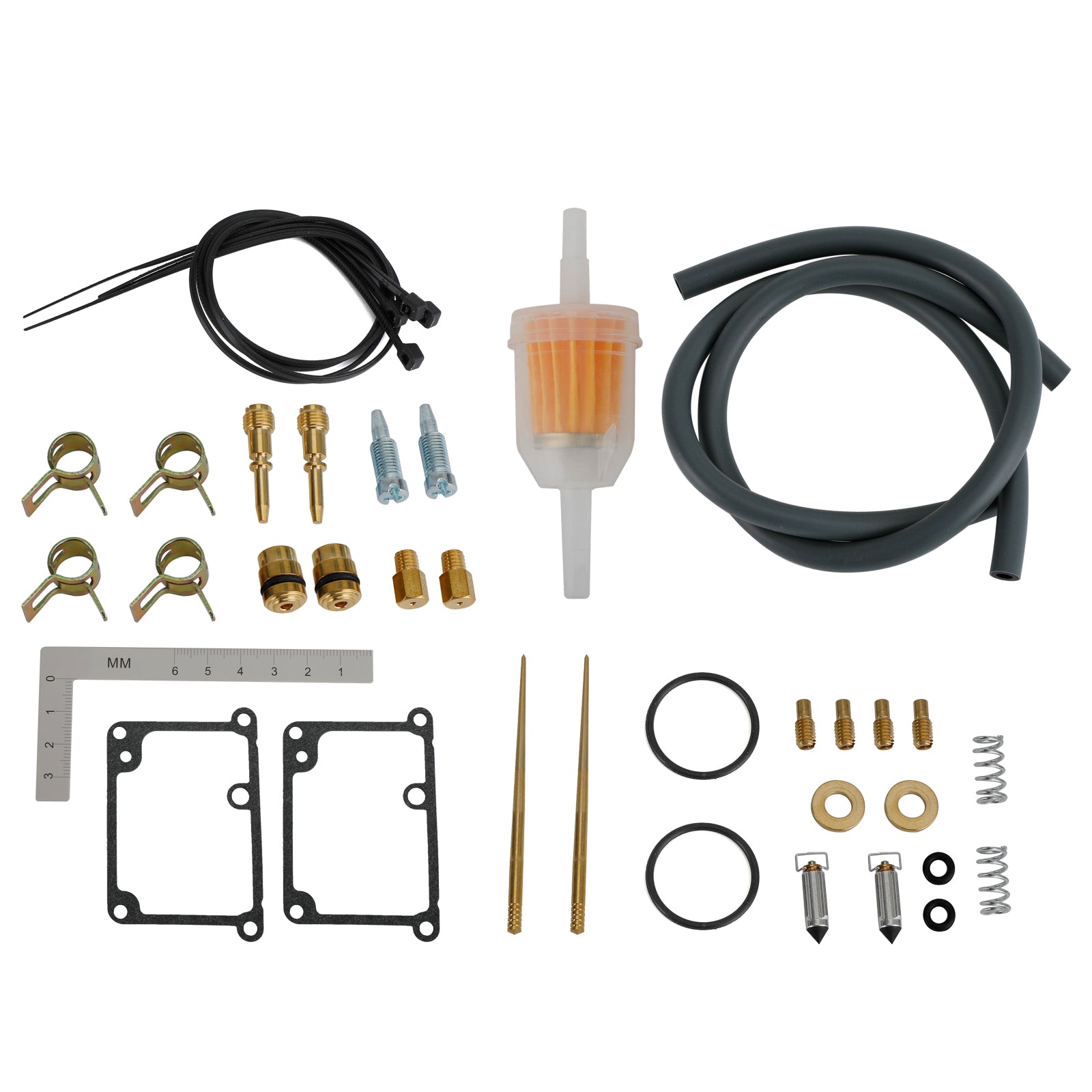 Kit de reparo de reconstrução do carburador FIX para Yamaha Banshee 350 YFZ350 1988-2006