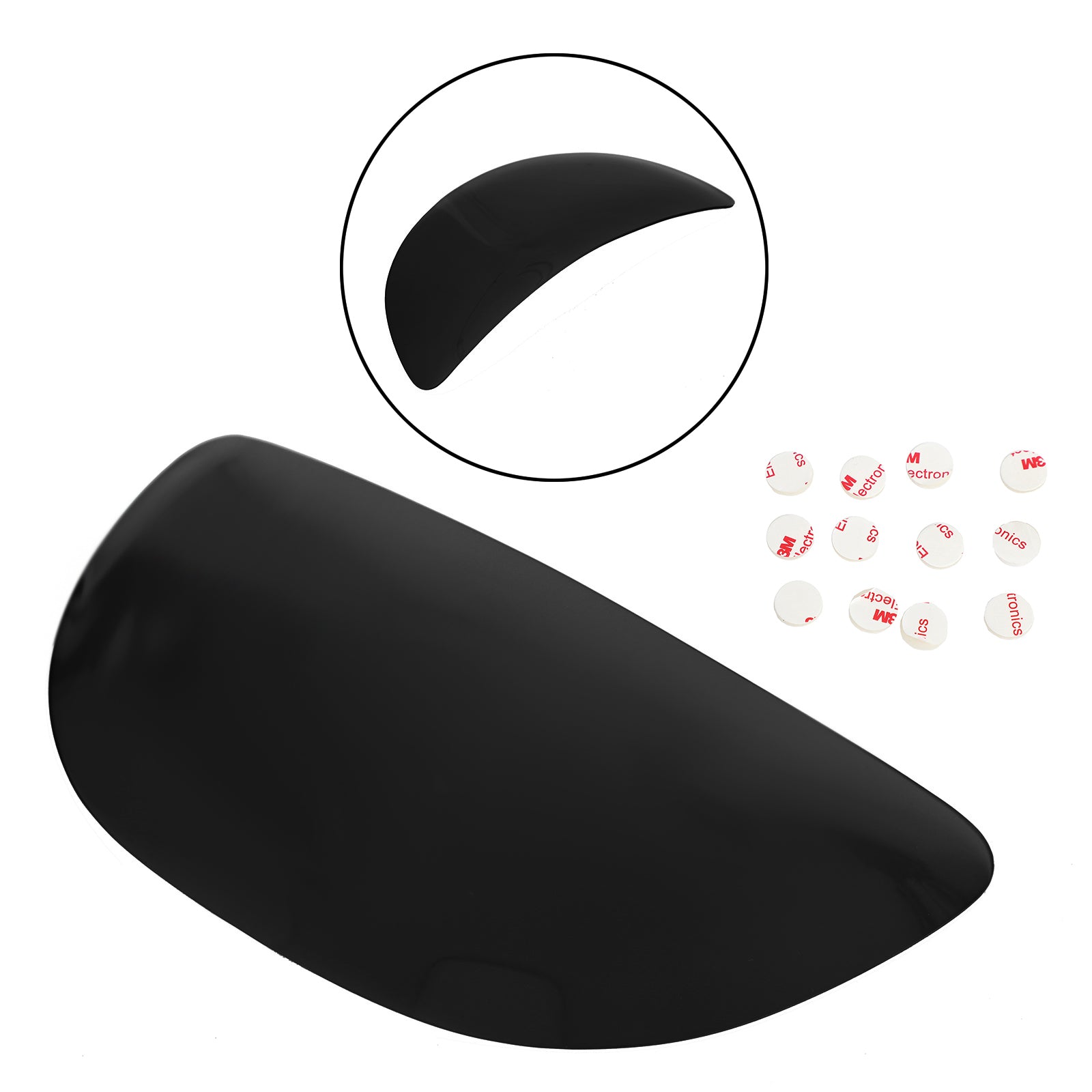 Front forlygter Linse Guard Protector Fit til BMW K1200LT K 1200 LT 05-09 Blå generisk